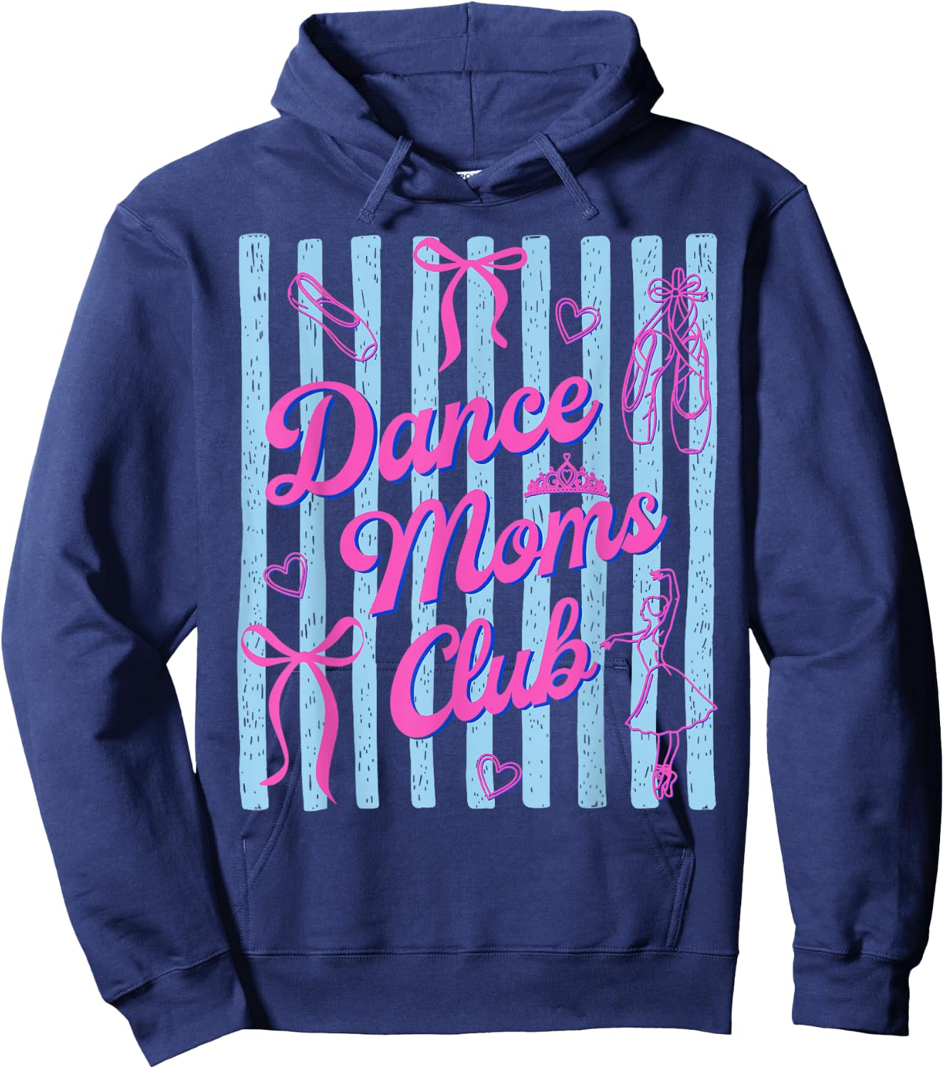 T-Shirt Hoodie - Hoodie | Navy