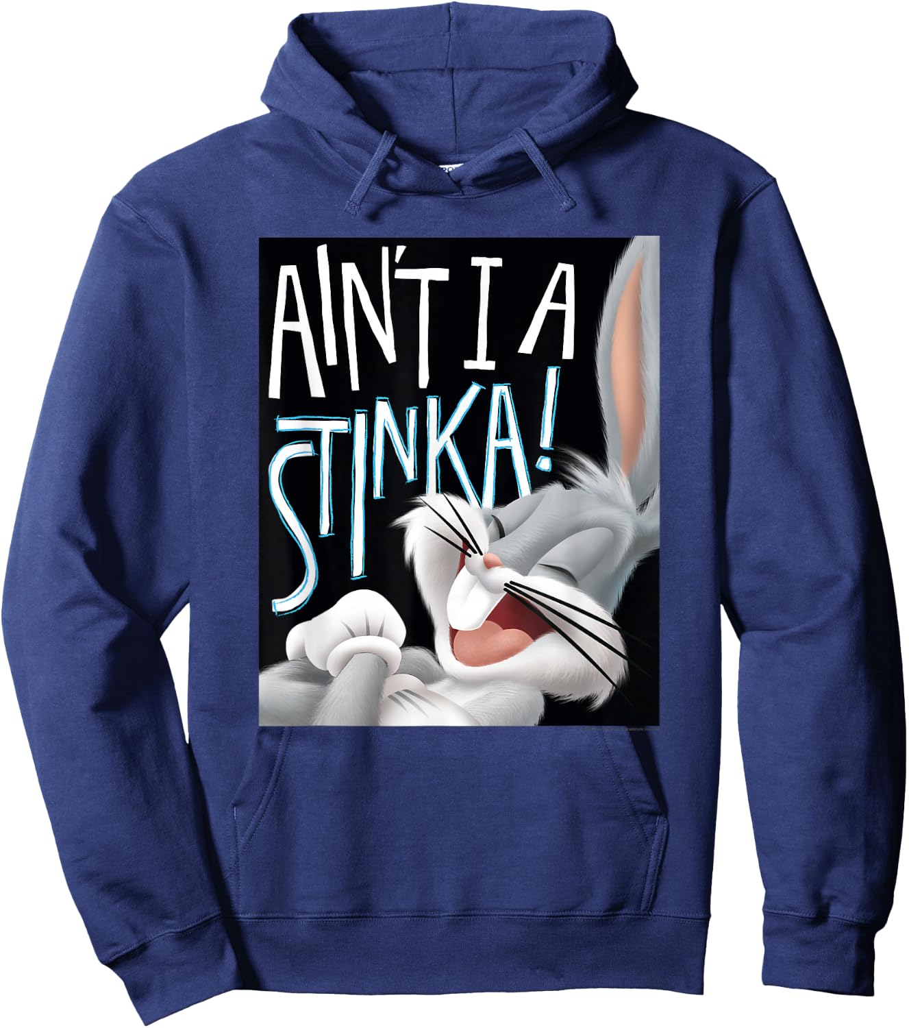 Looney Tunes Bugs Bunny Ain't I a Stinka! Hoodie - Hoodie | Navy