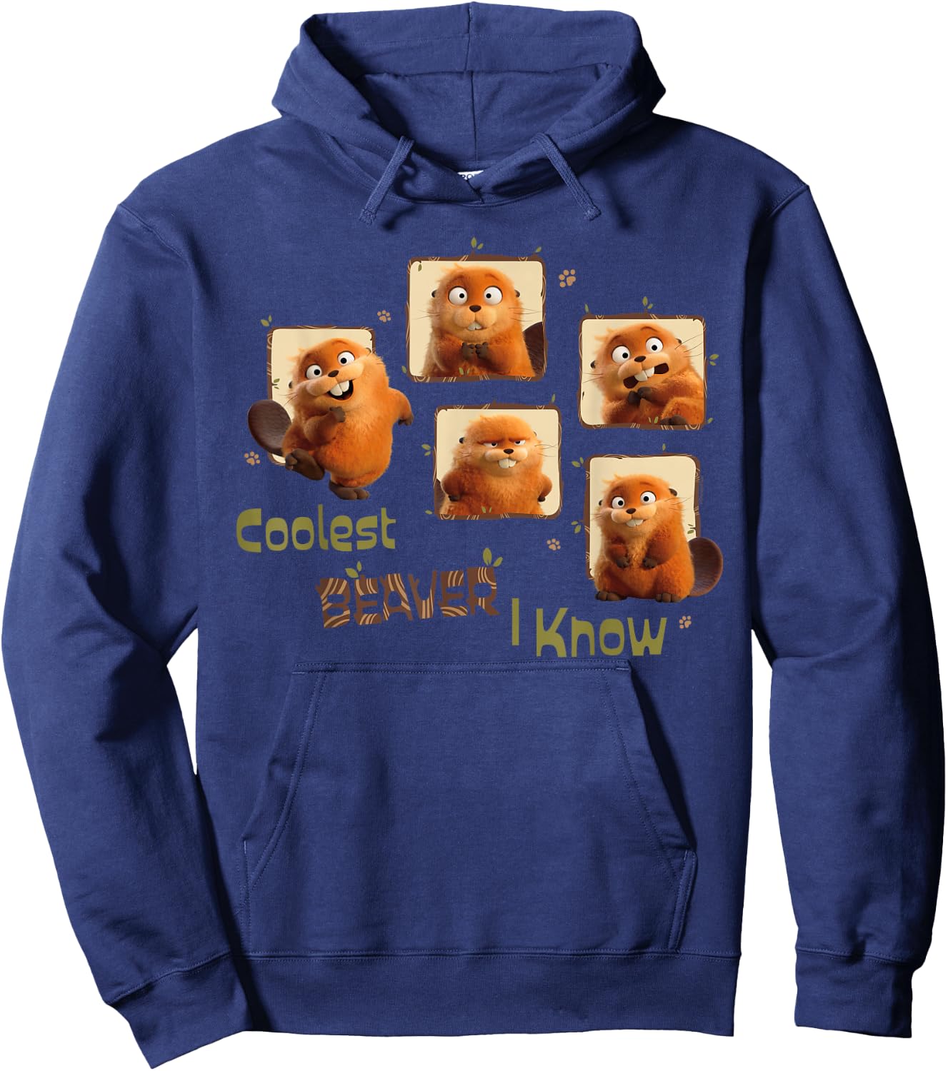 Disney and Pixar's Hoppers Mabel Moods Coolest Beaver I Know Hoodie - Hoodie | Navy