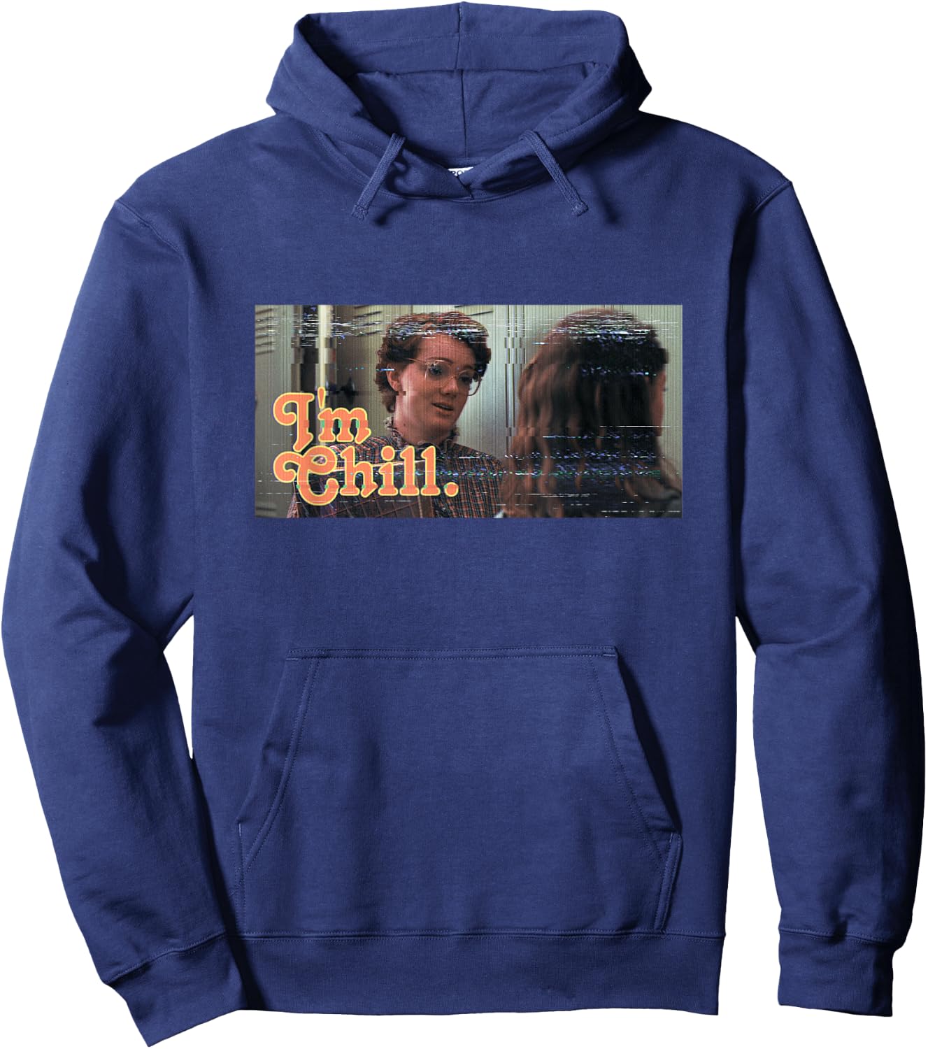 Stranger Things Vintage Barb I'm Chill Hoodie - Hoodie | Navy