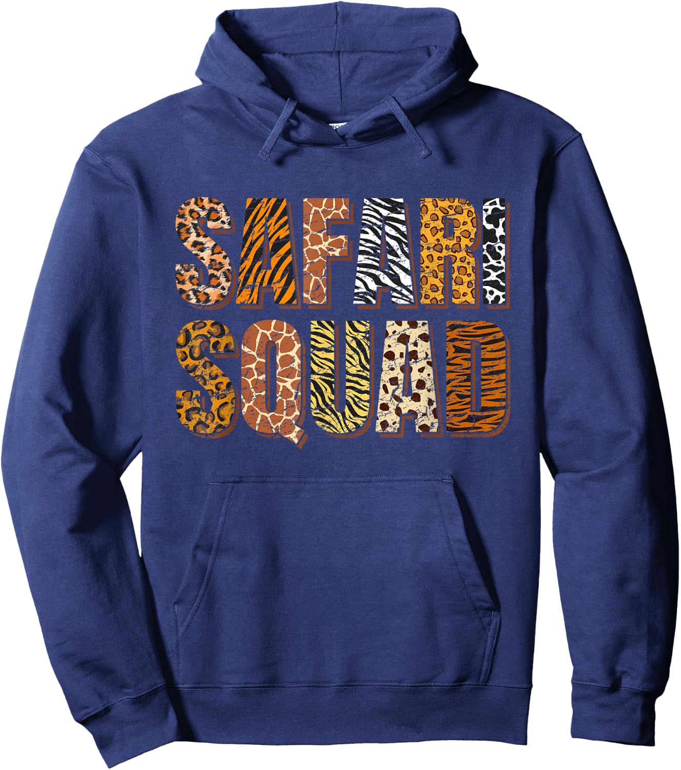 Safari Squad Vintage Hoodie - Hoodie | Navy