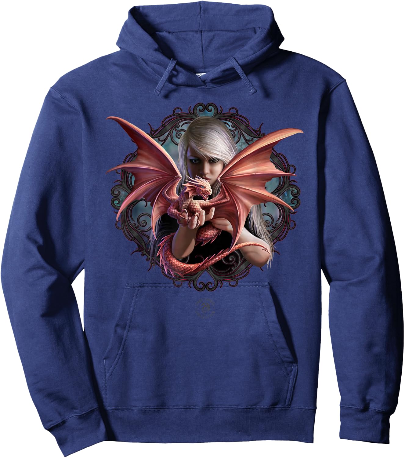 Dragonkin Anne Stokes Collection Hoodie - Hoodie | Navy