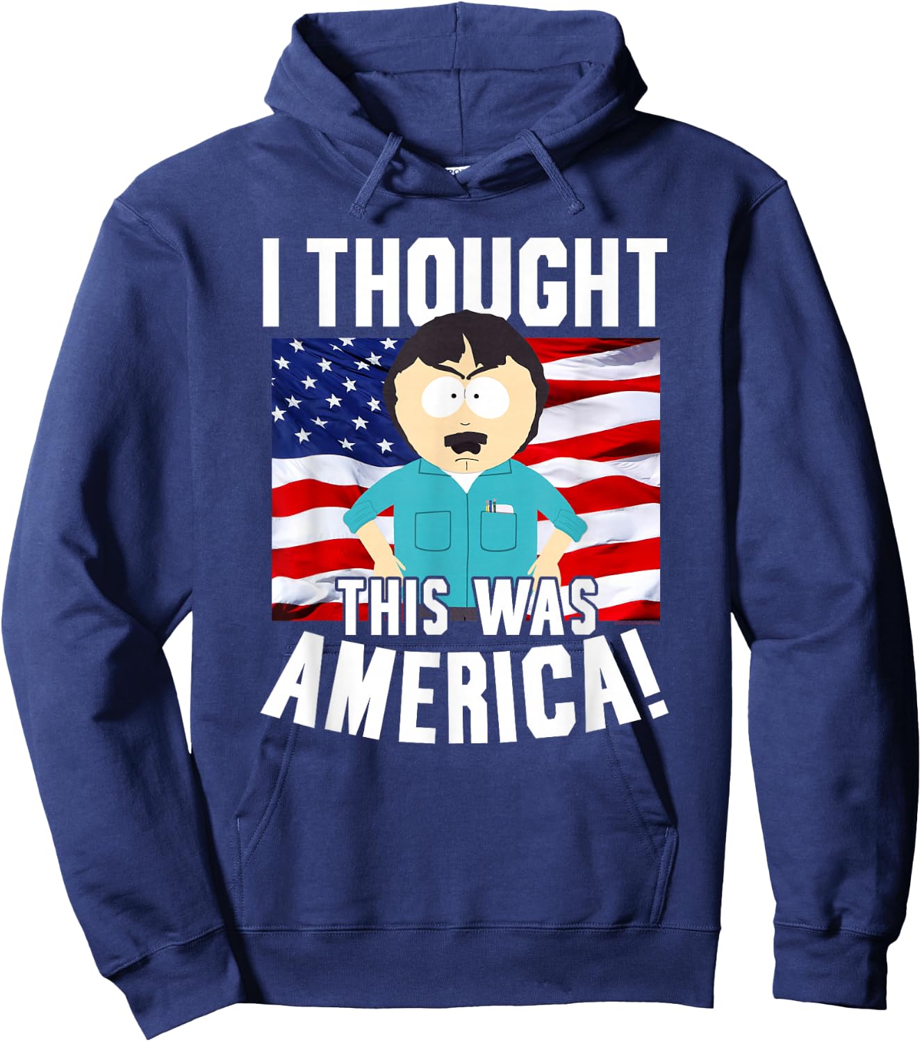 South Park Randy Thought This was America Funny Cartoon Hoodie - Hoodie | Navy