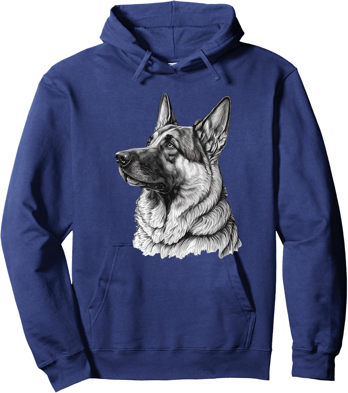 Funny German shepherd Dog Hoodie - Hoodie | Navy