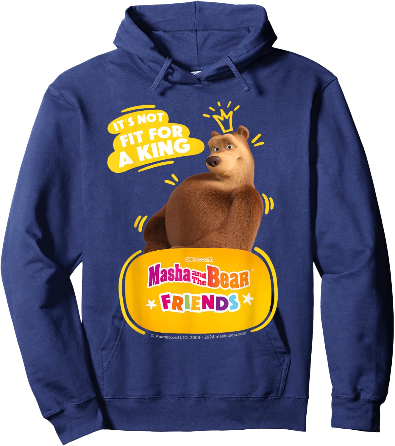 Friends. The King Hoodie - Hoodie | Navy