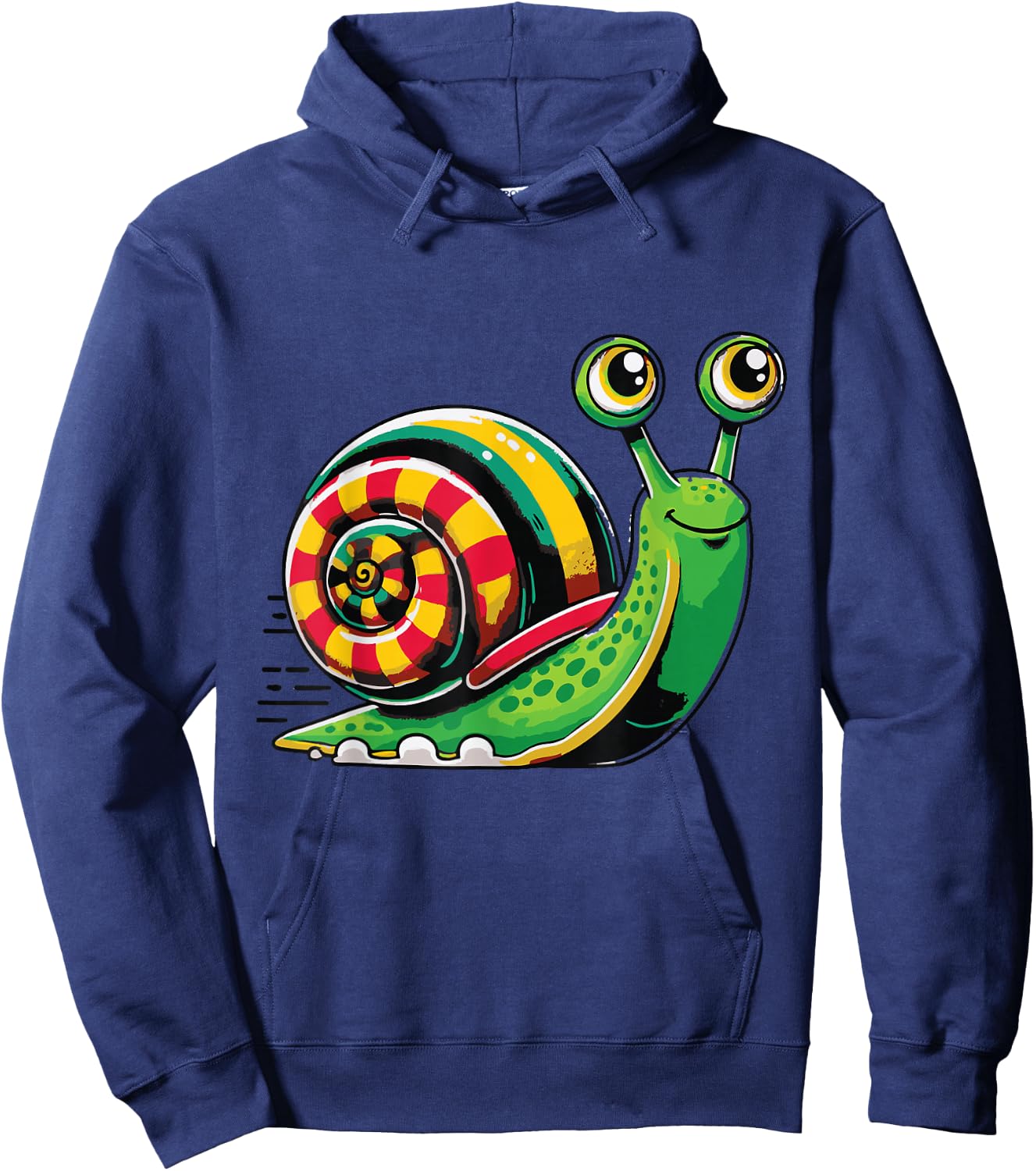 Funny Snail Shirts Turbo Snail Boost Racing Team Hoodie - Hoodie | Navy