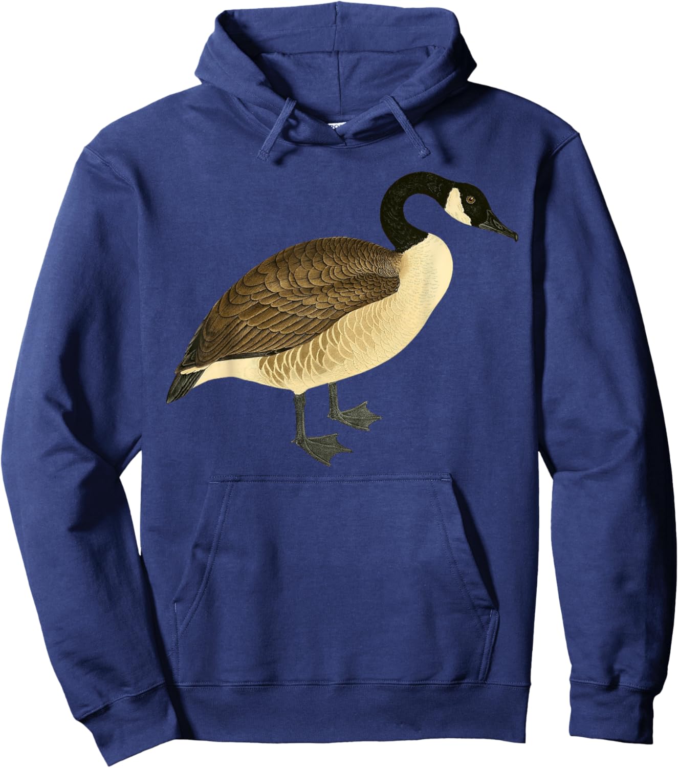 Goose Bird Cute Vintage Graphic Canadian Goose Hoodie - Hoodie | Navy