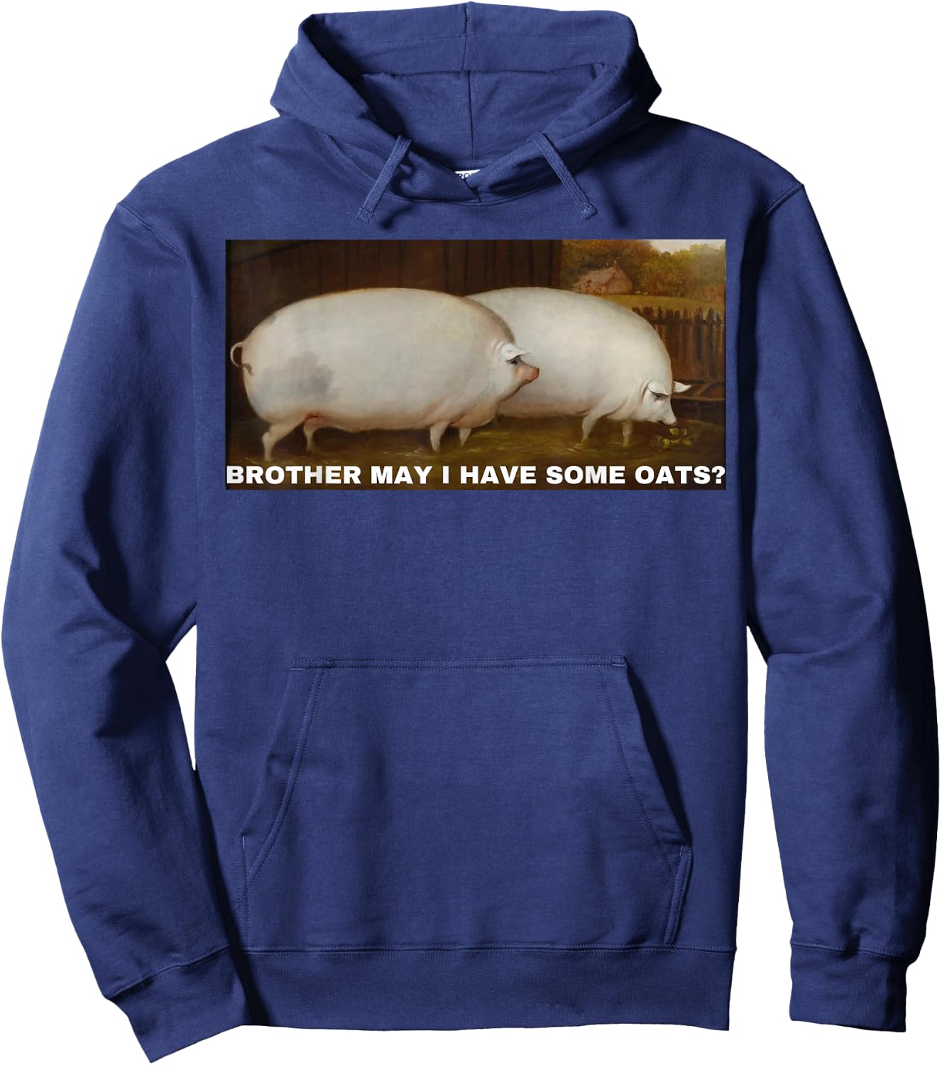 Brother May I Have Some Oats Hoodie - Hoodie | Navy