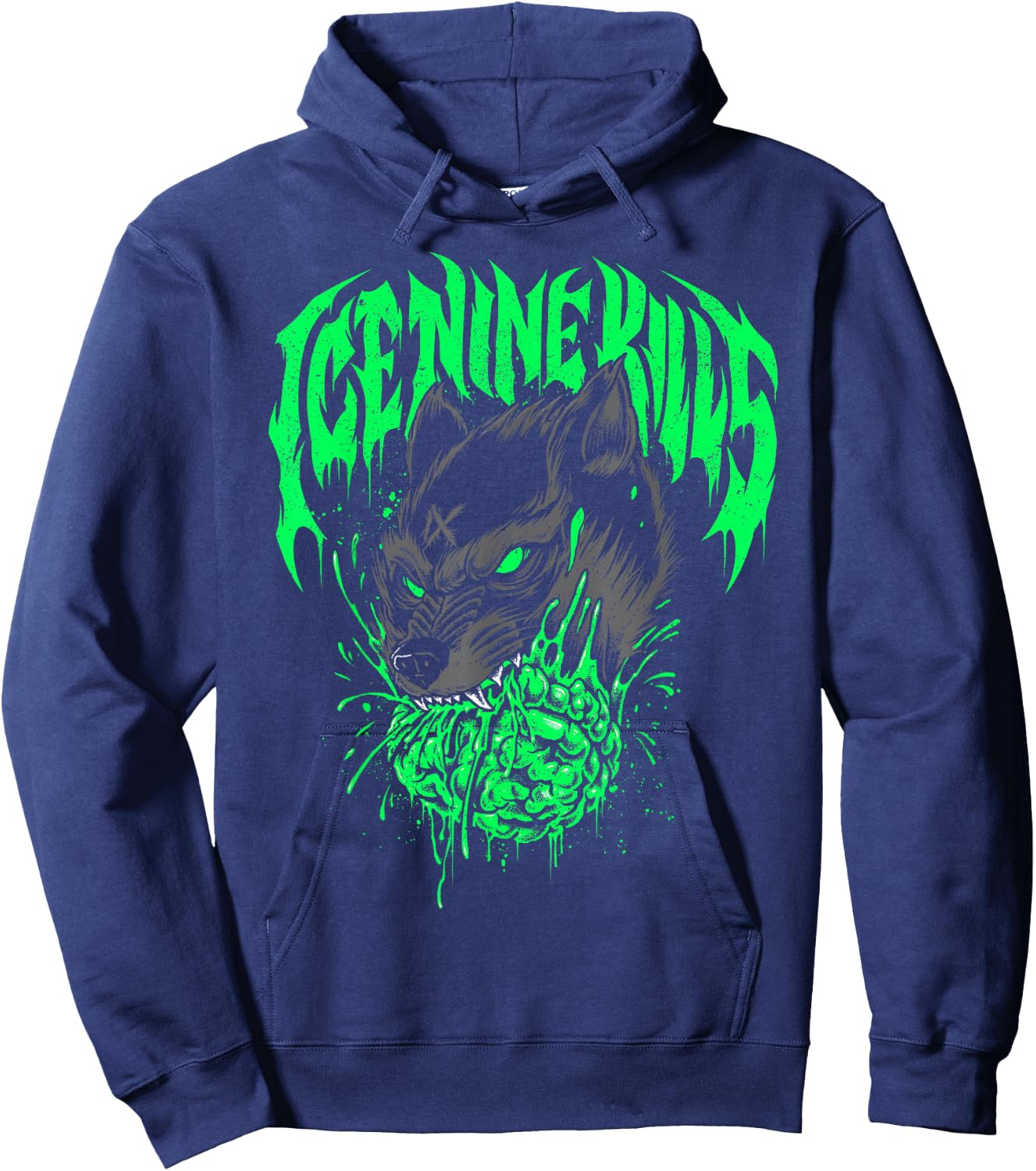 Ice Nine Kills Panther Hoodie - Hoodie | Navy