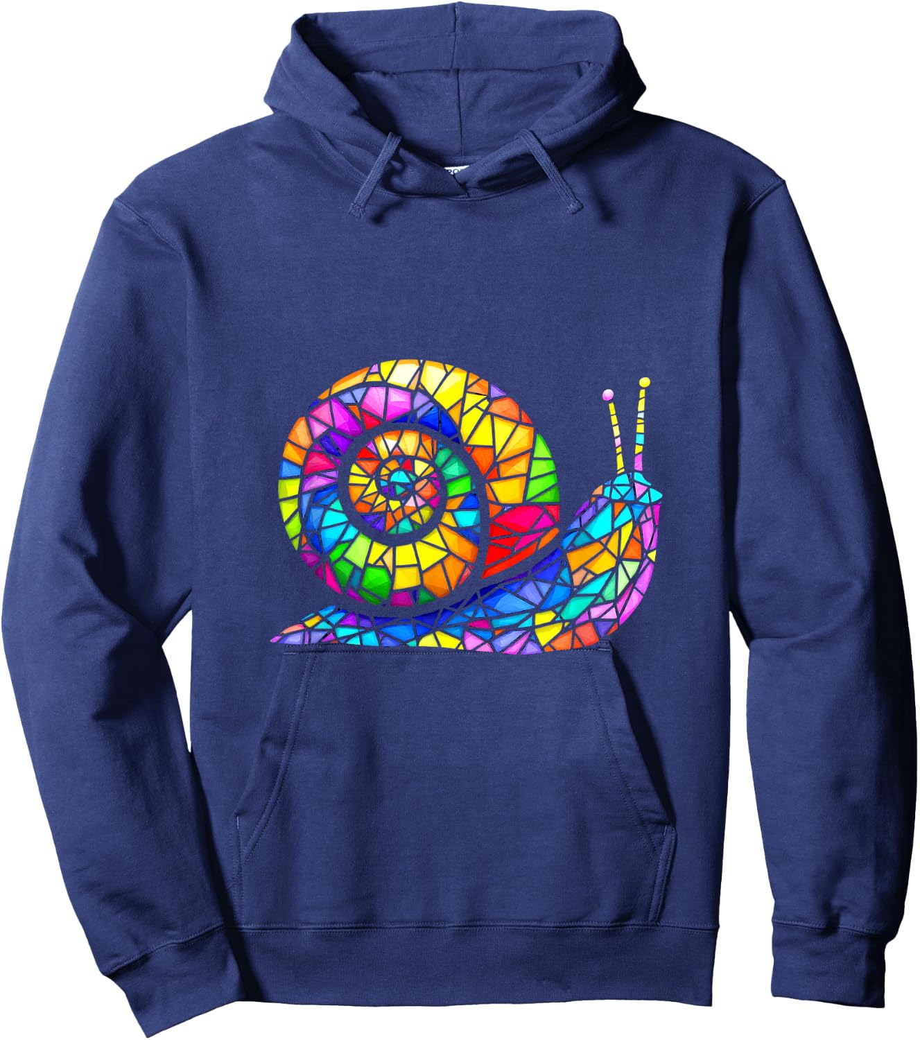 Mosaic Snail Hoodie - Hoodie | Navy