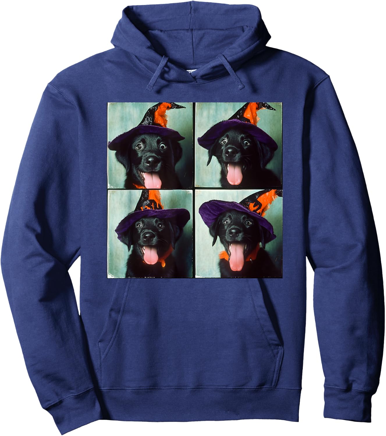 Black Lab Halloween Hoodie - Hoodie | Navy