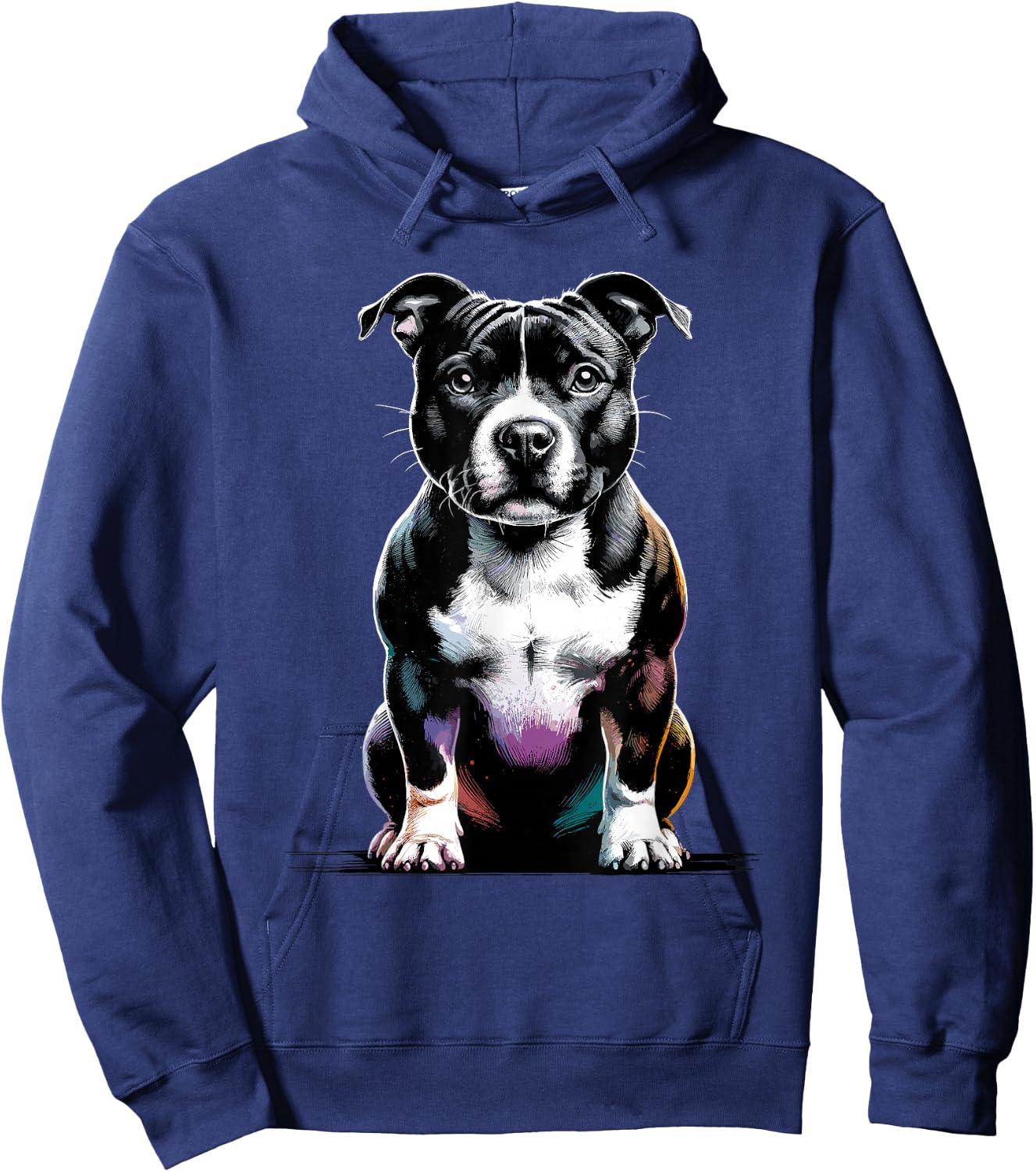Staffordshire Bull Terrier Staffy Terriers Hoodie - Hoodie | Navy