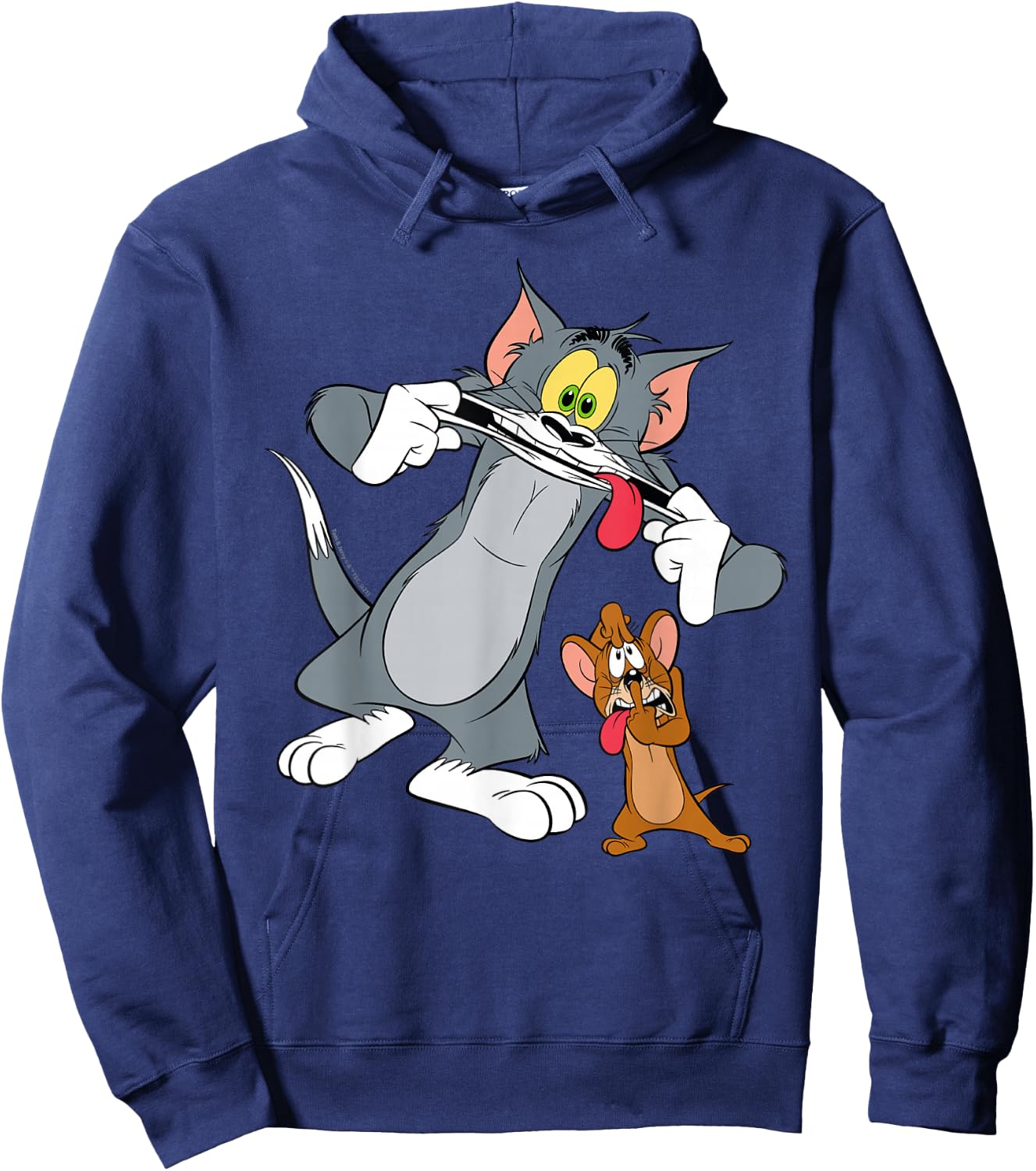 Tom and Jerry Funny Faces Hoodie - Hoodie | Navy