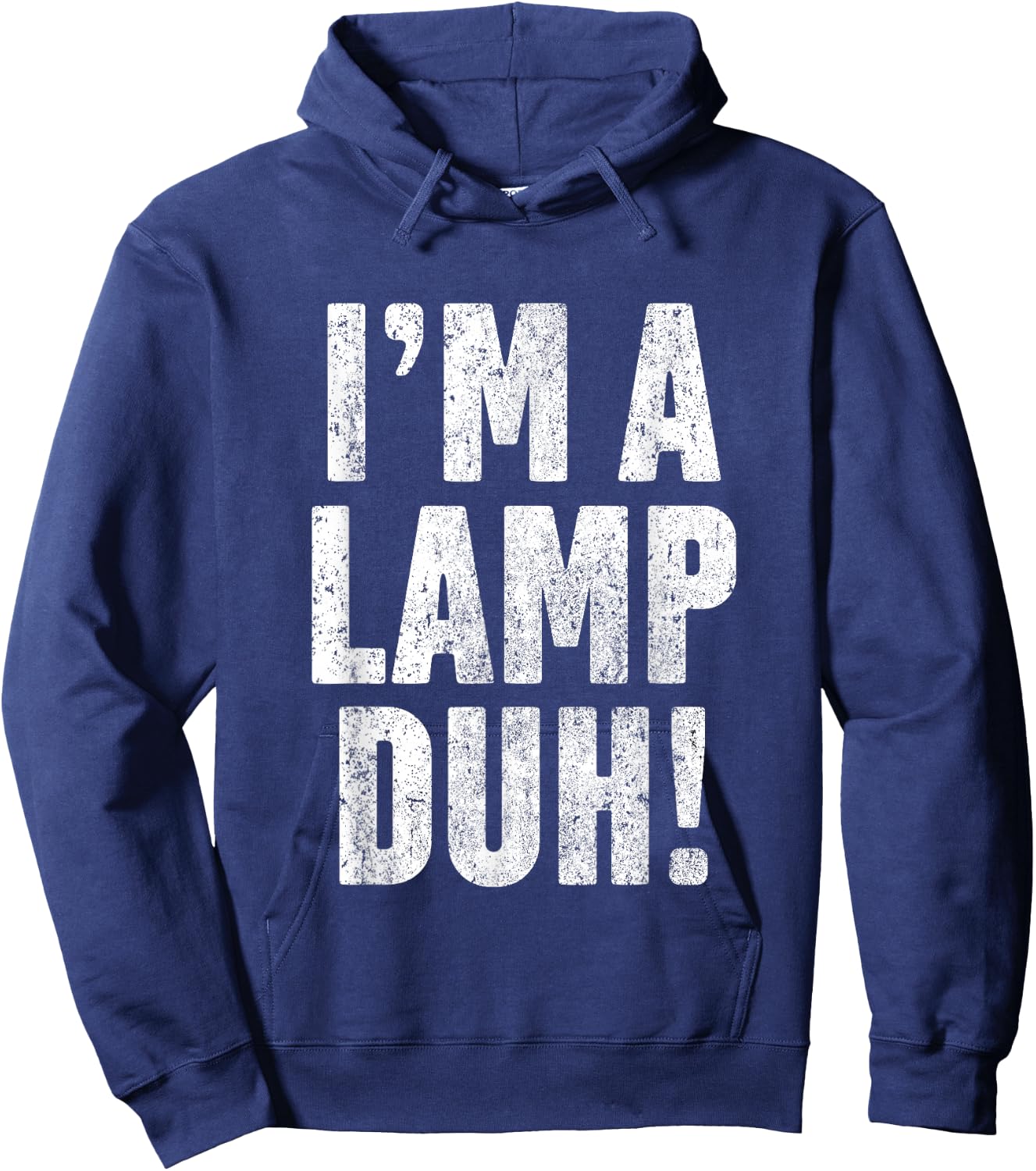 I'm A Lamp Easy Halloween Costume T Shirt Funny Moth Hoodie - Hoodie | Navy