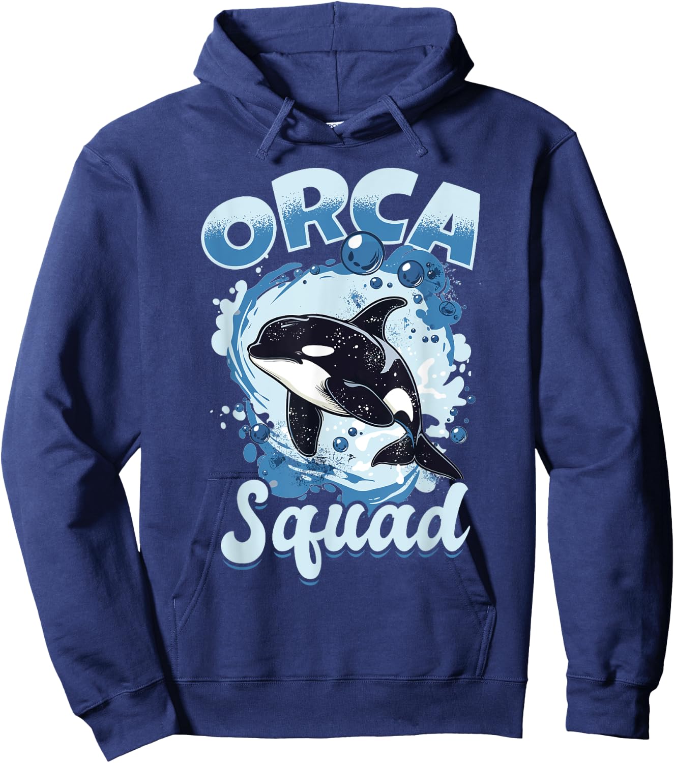 Funny Orca Animal Orca Squad Hoodie - Hoodie | Navy