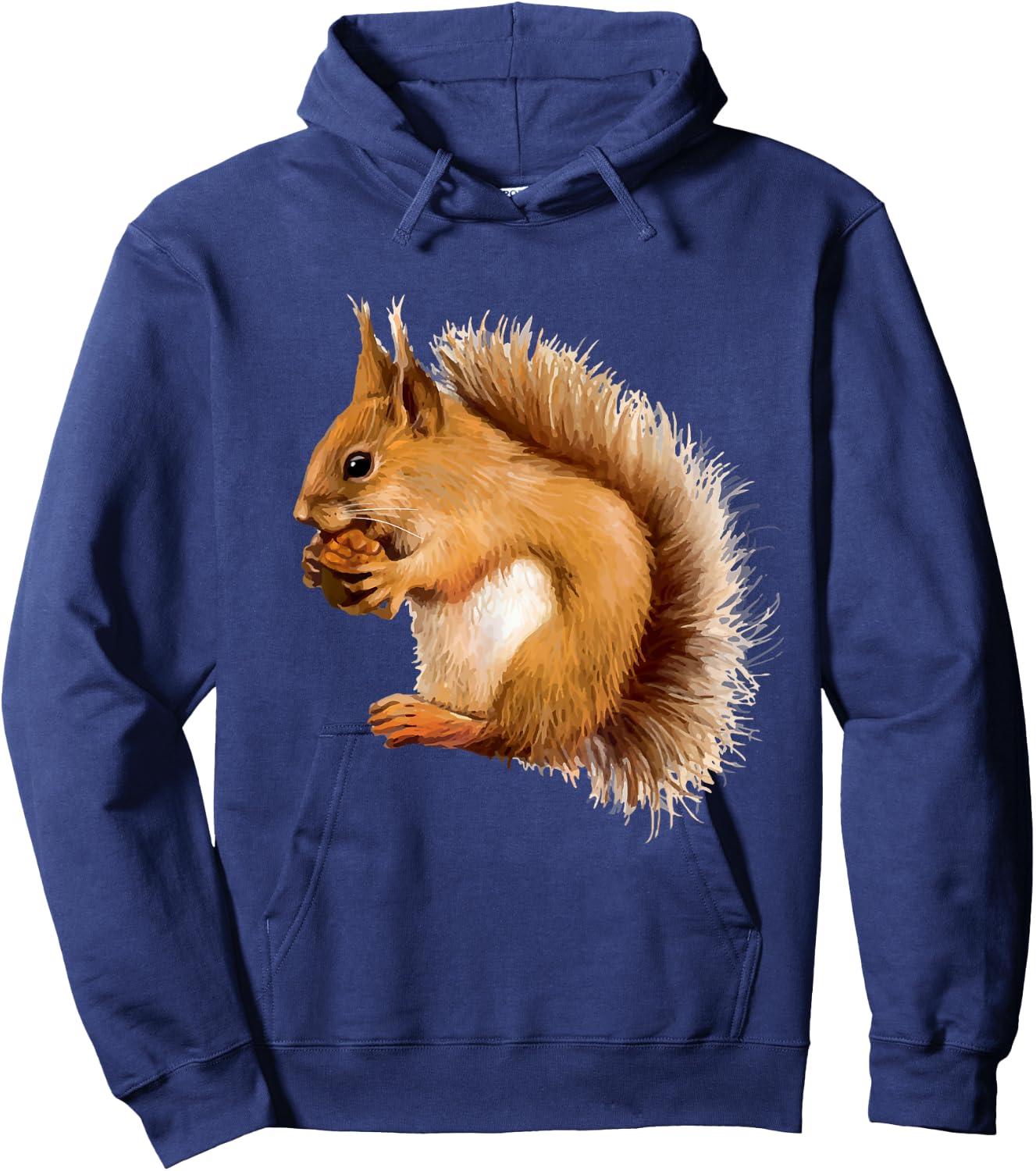 Squirrel , Squirrel Shirt for Children, Squirrel Women's , black, s Hoodie - Hoodie | Navy