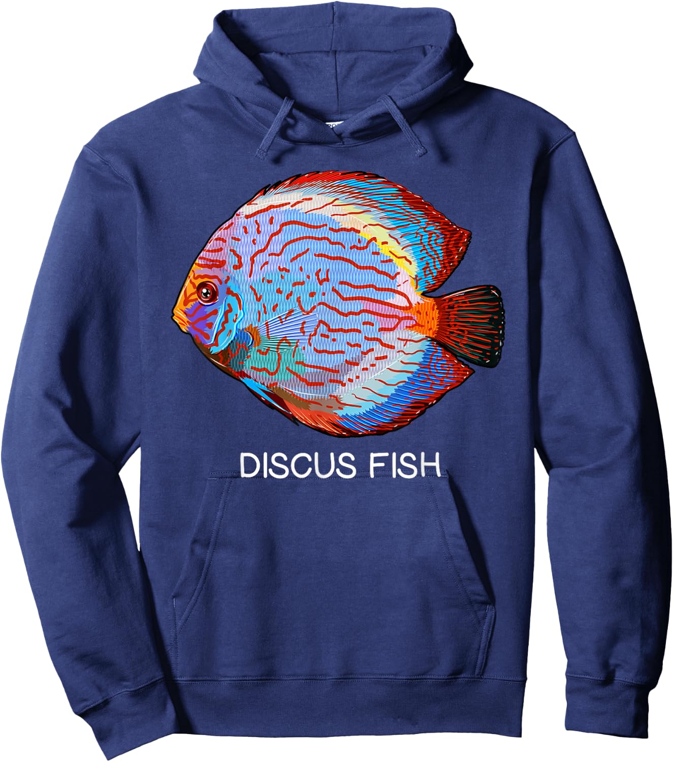 Discus fish Freshwater Aquarium Fish Hoodie - Hoodie | Navy