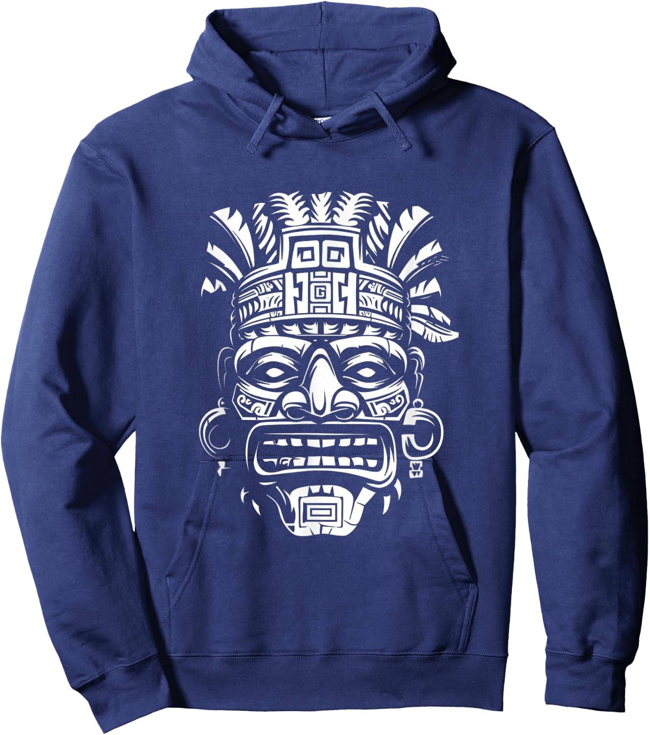 Aztec , Black, S Hoodie - Hoodie | Navy