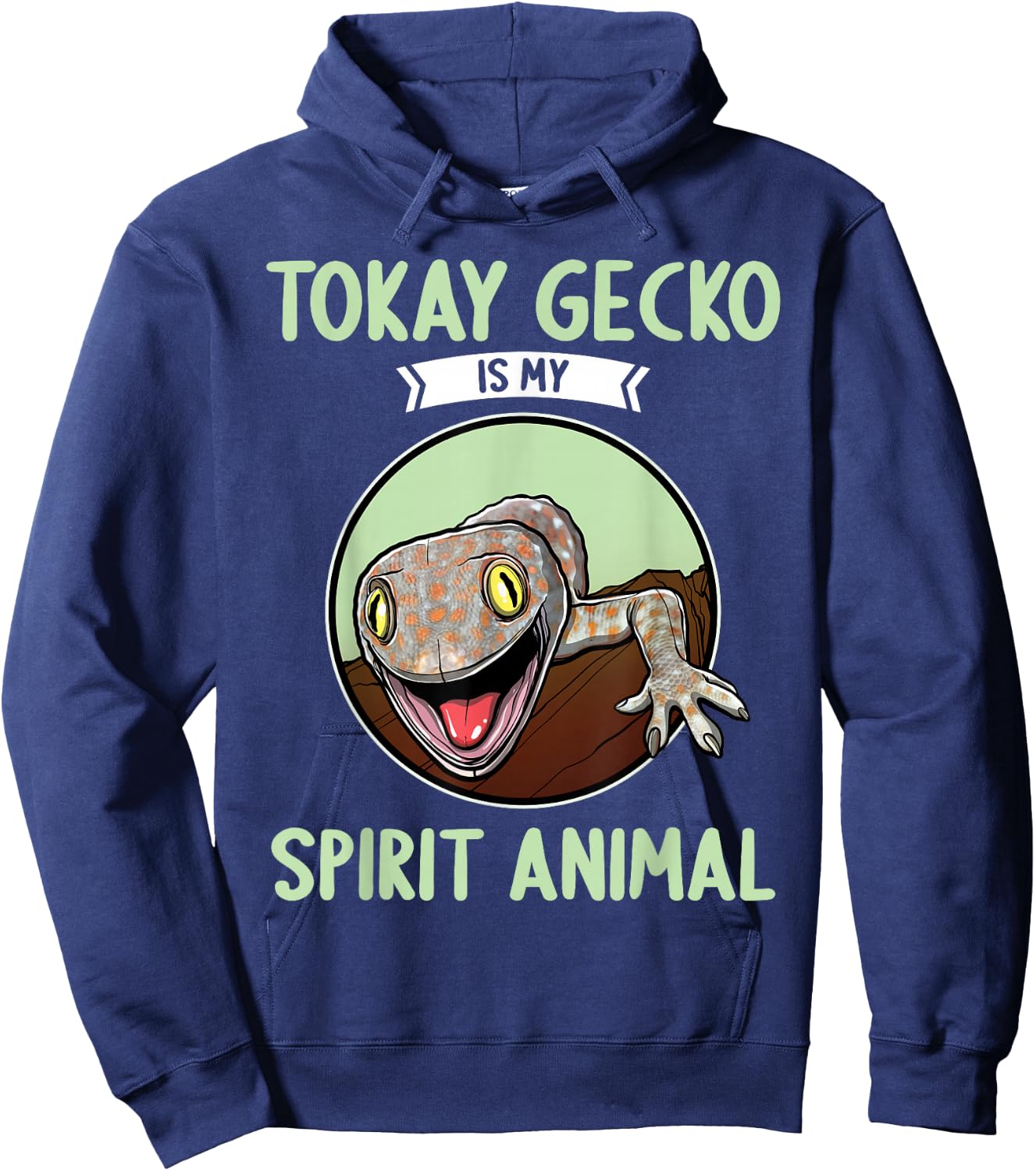 Tokay Geckos Tokay Gecko Hoodie - Hoodie | Navy