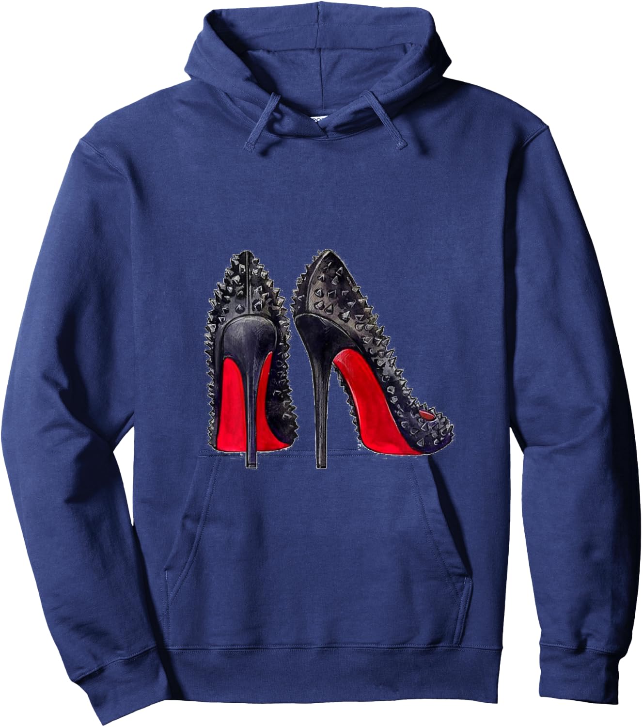 High Heel Red Sole Hoodie - Hoodie | Navy