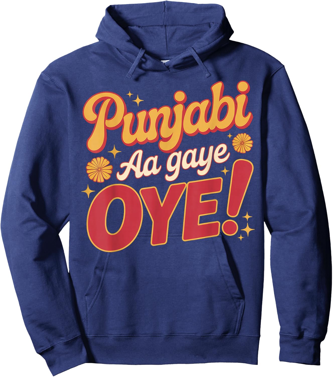 Punjabi Aa Gaye Oye Tonight Diljit Dosanjh Hoodie - Hoodie | Navy