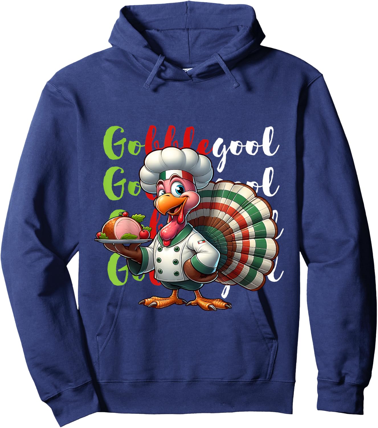 Funny Gobblegool Turkey Thanksgiving gobble gool turkey 2024 Hoodie - Hoodie | Navy