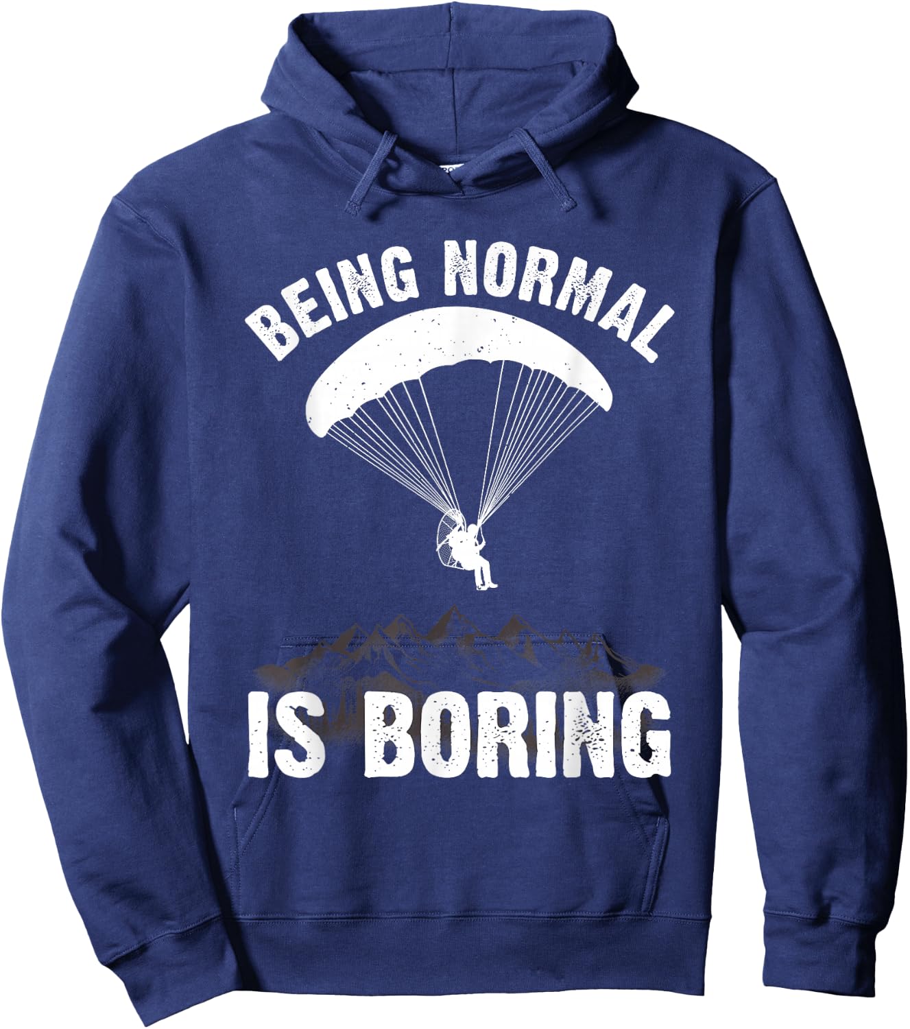 Paramotor Art Women PPG Paramotor Lover Paramotoring Hoodie - Hoodie | Navy