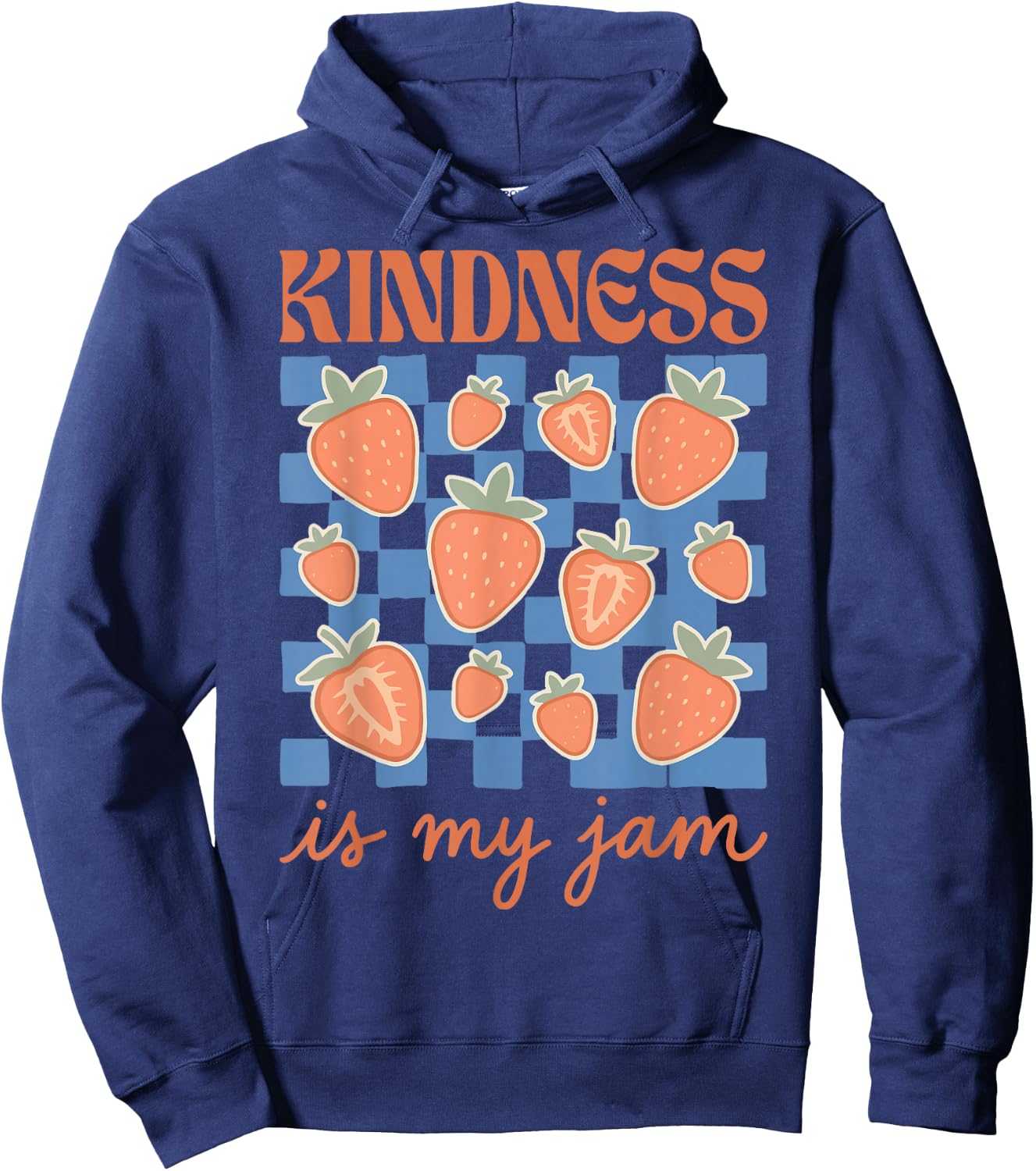 Kindness is My Jam Hoodie - Hoodie | Navy