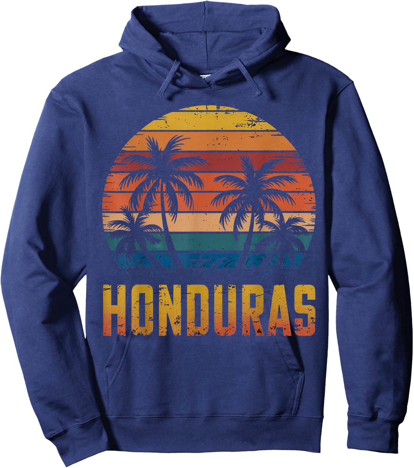 Family Vacation Honduras Souvenirs Honduras Roatan Beach Hoodie - Hoodie | Navy