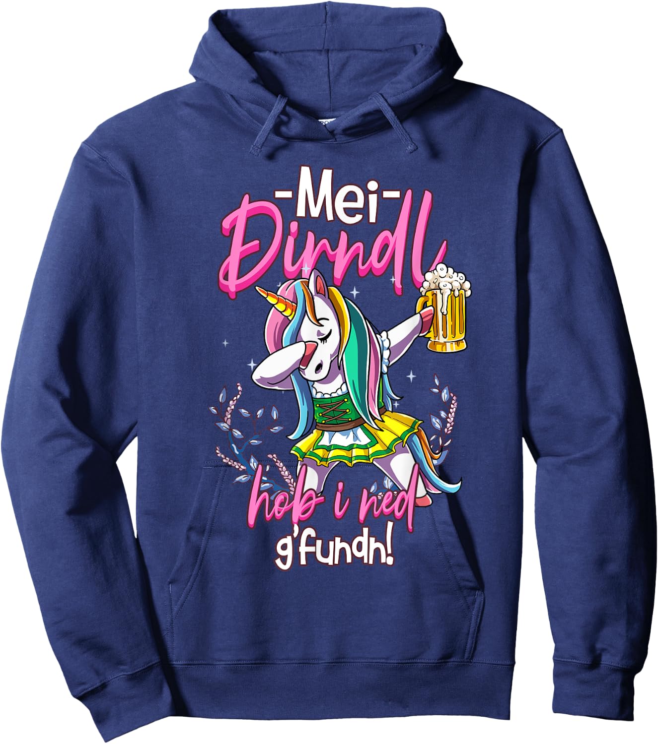MEI Dirndl is In Da Wäsch Hoodie - Hoodie | Navy