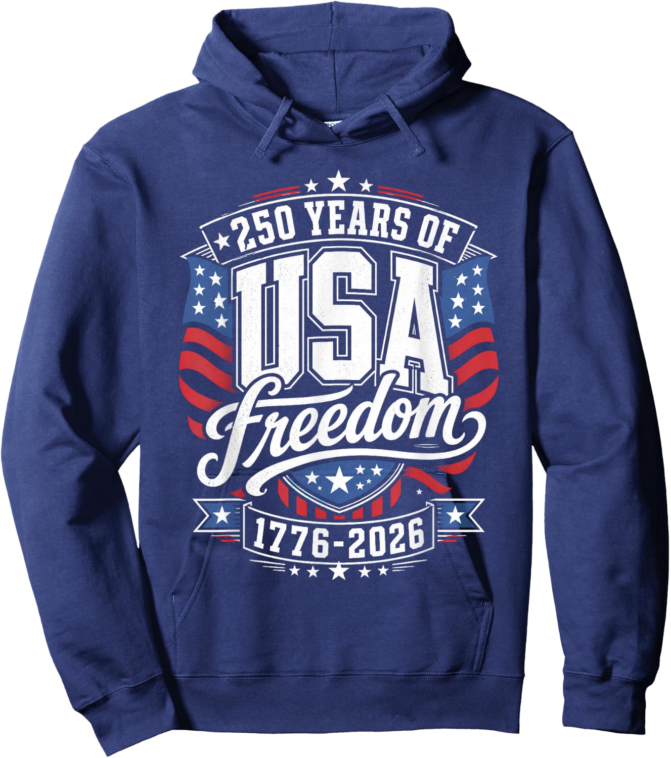 250 Anniversary USA Women Men Hoodie - Hoodie | Navy