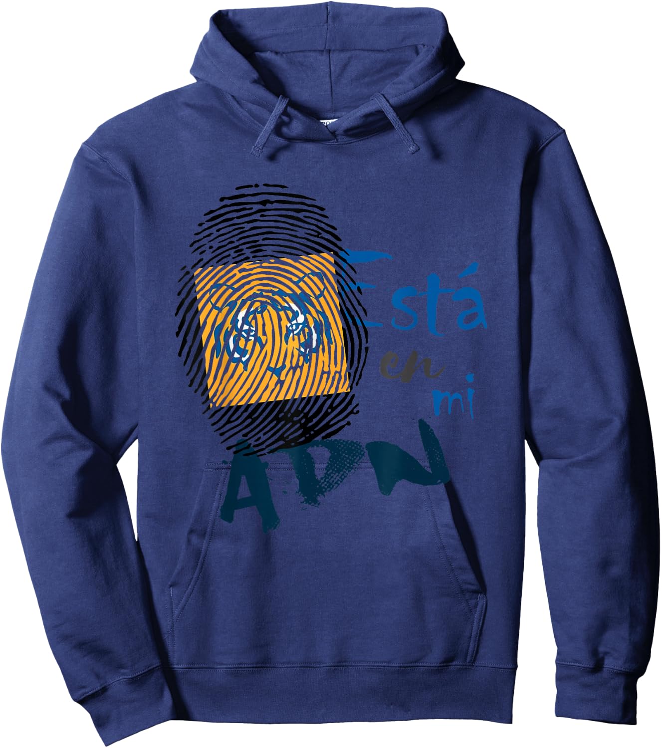 Tigres Futbol adn Mexico Nuevo Leon Hoodie - Hoodie | Navy