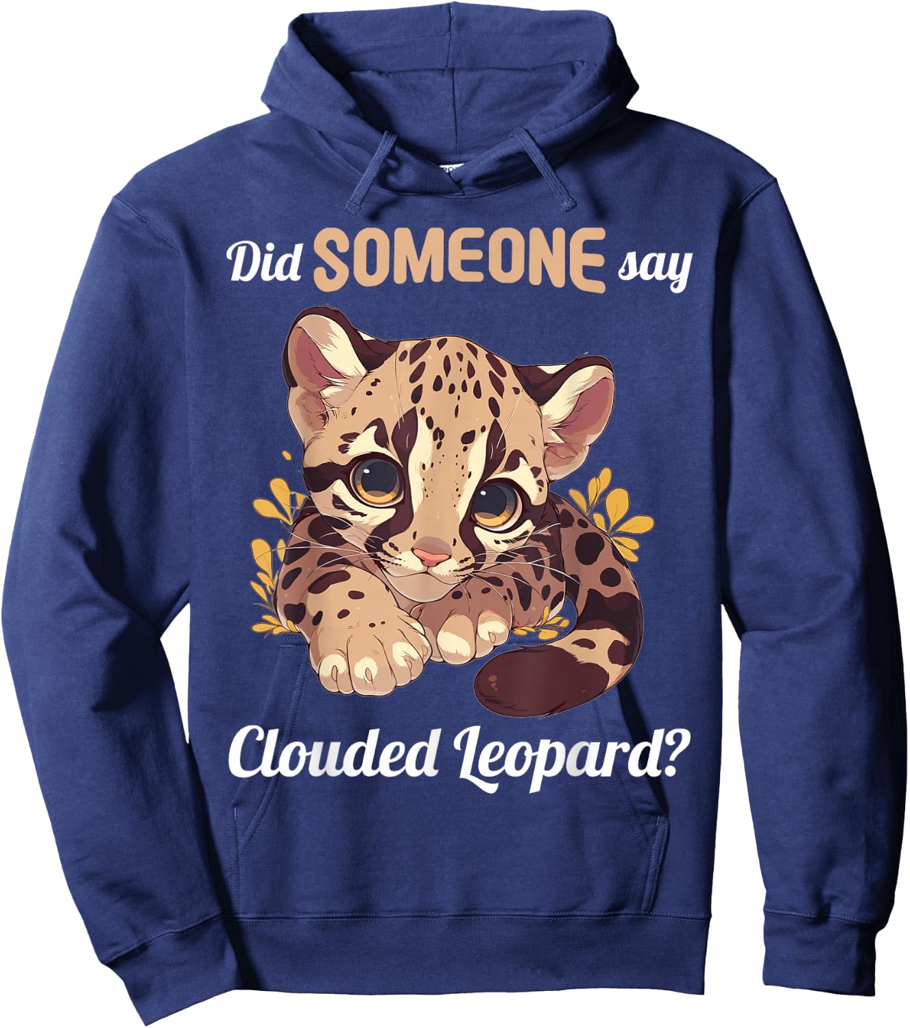 Clouded Leopards Did someone say Clouded Leopard Hoodie - Hoodie | Navy