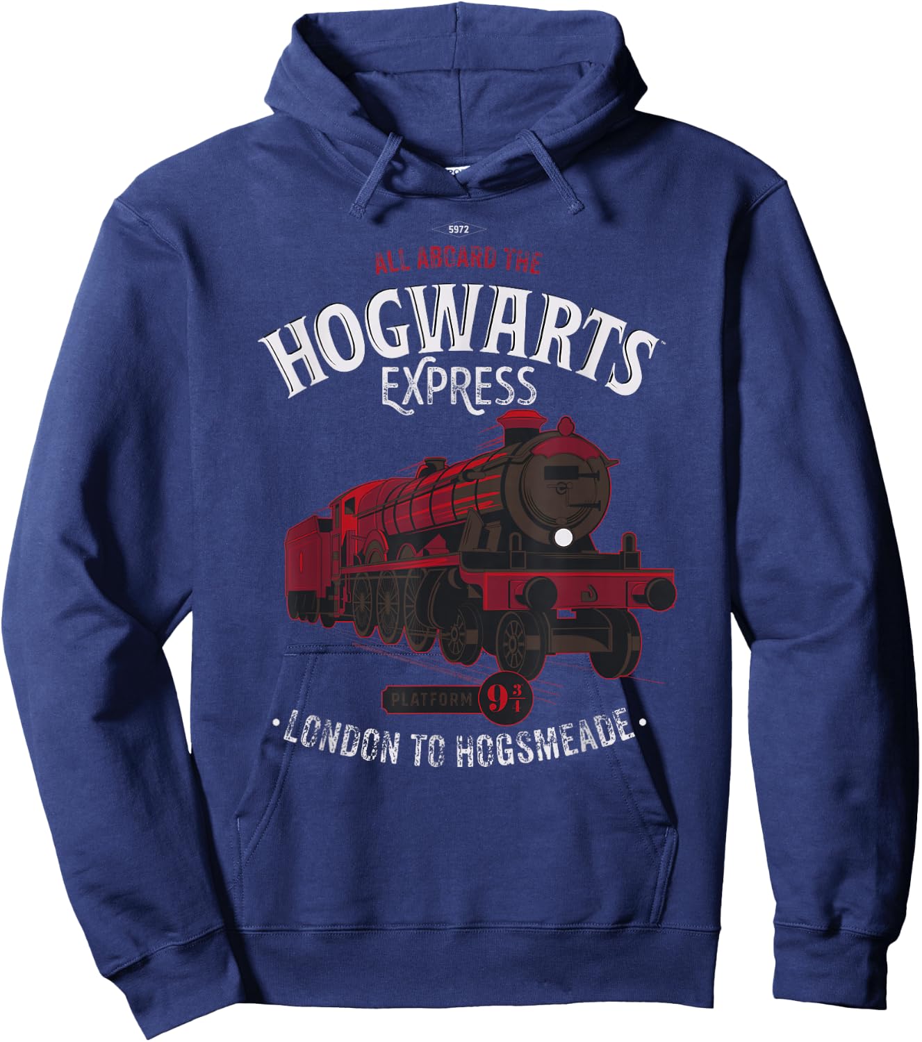 Harry Potter All Aboard the Hogwarts Express , black Hoodie - Hoodie | Navy