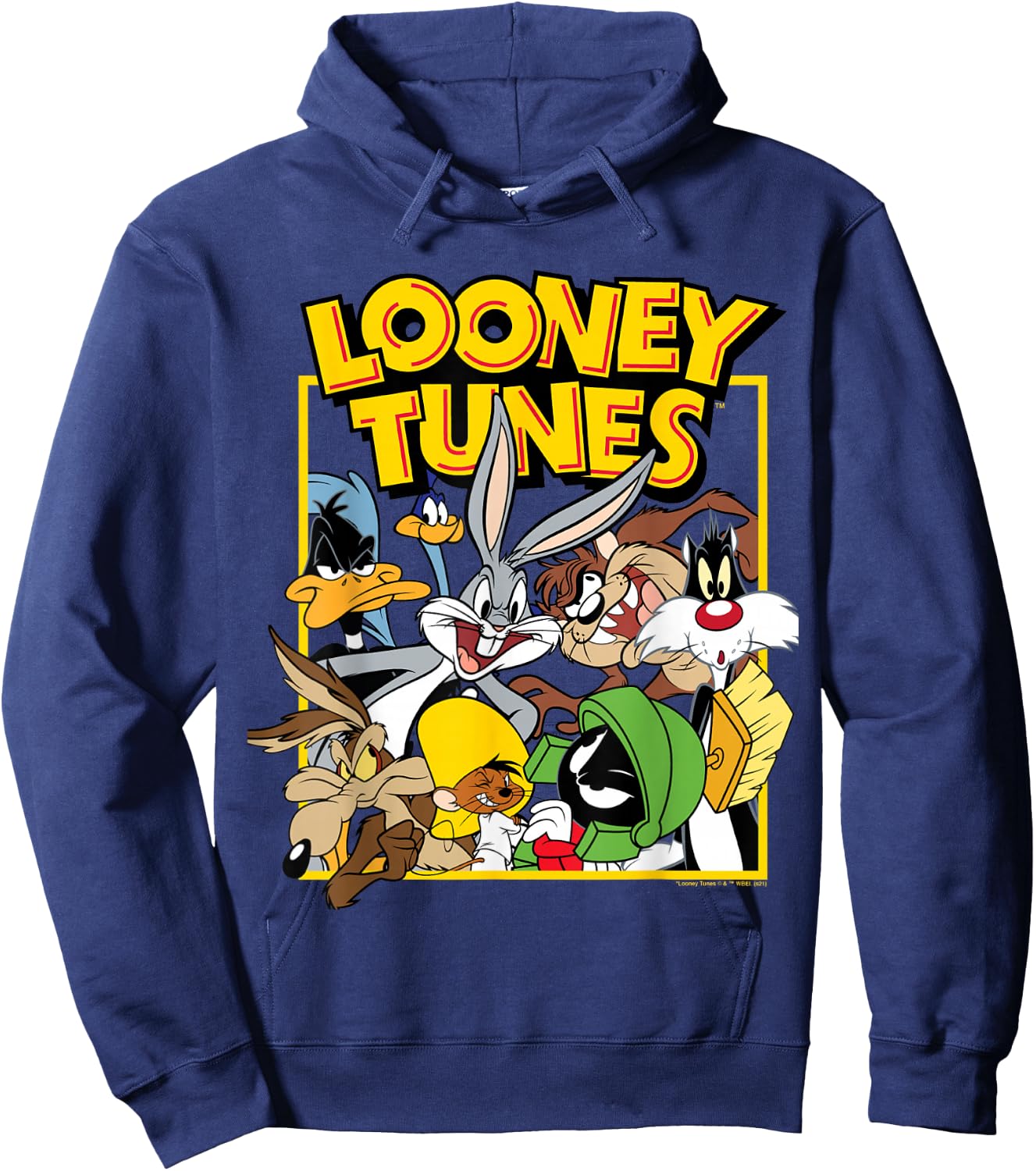 Looney Tunes Group Hoodie - Hoodie | Navy