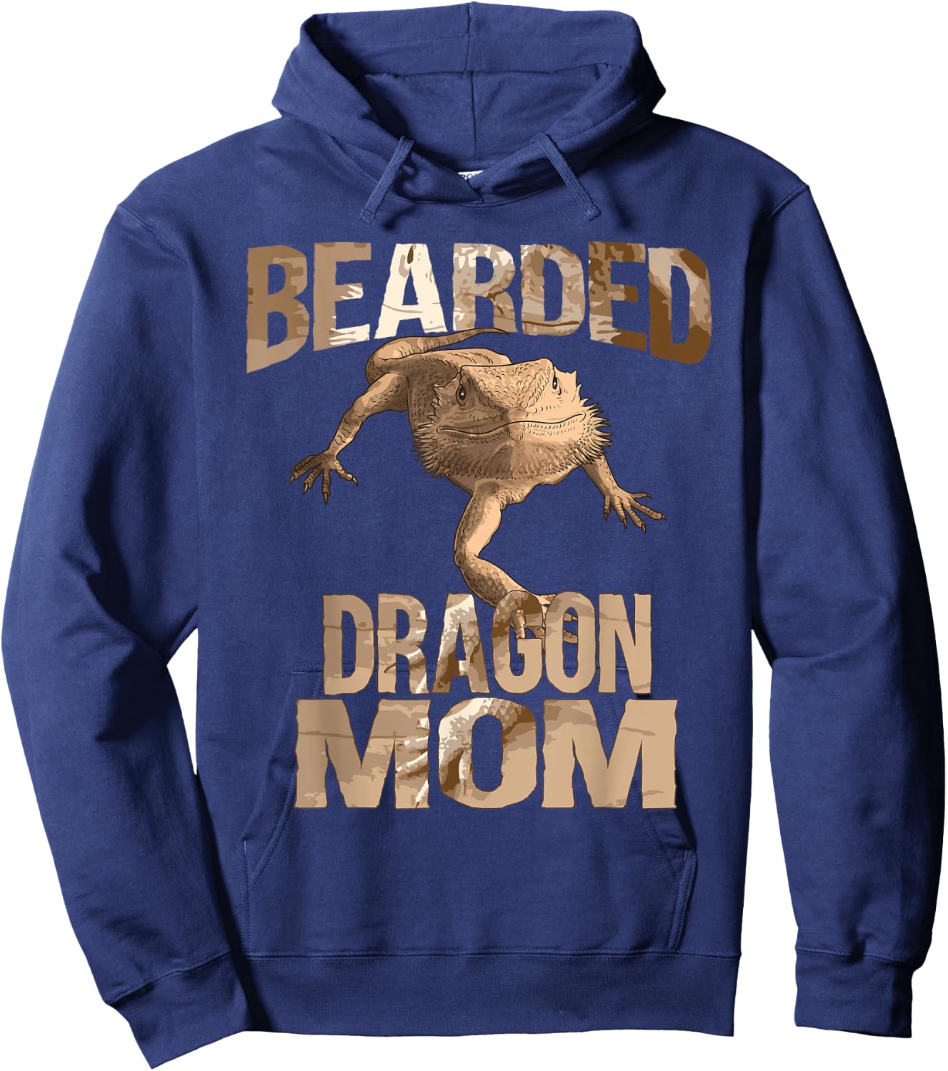 Cool Bearded Dragon Art Girls Bearded Dragon Lover Hoodie - Hoodie | Navy