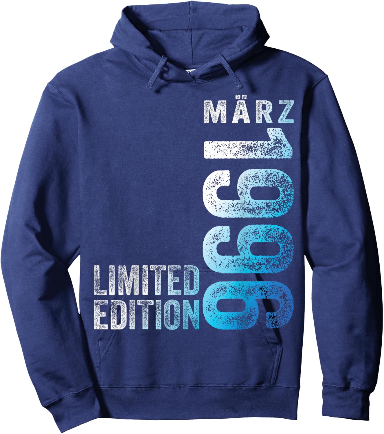 27th Birthday Man 27 Years Limited Edition March 1996 , black Hoodie - Hoodie | Navy