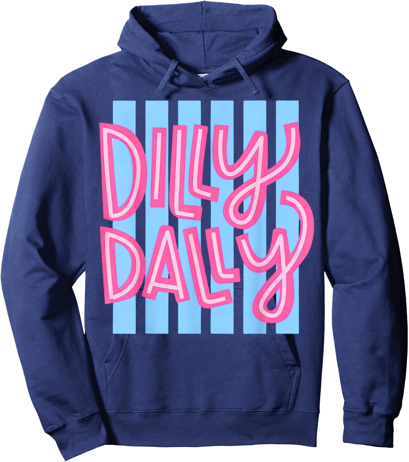 Dilly Dally, Spring Summer Hoodie - Hoodie | Navy