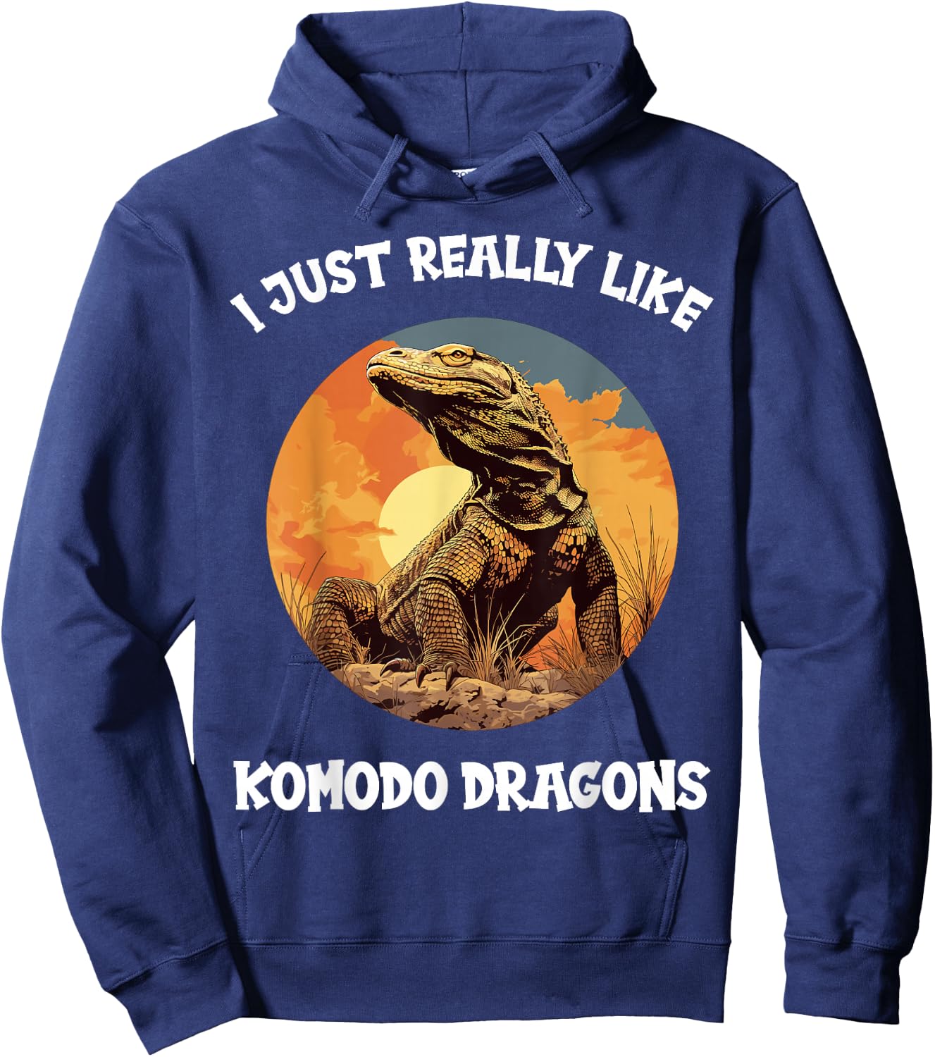 I just really like Komodo Dragons. Komodo Dragon Hoodie - Hoodie | Navy