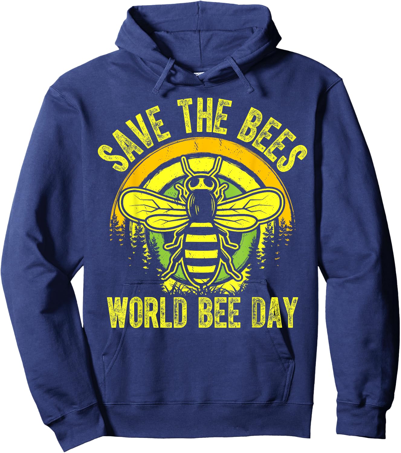 World Bee Day - Save The Bees World Bee Day Hoodie - Hoodie | Navy