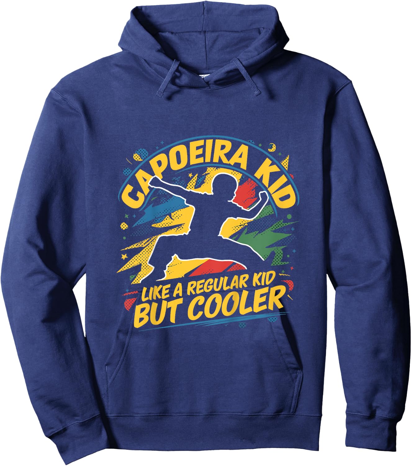 Child Capoeira Kid - like an ordinary but cooler child for children , Black, 2 Hoodie - Hoodie | Navy