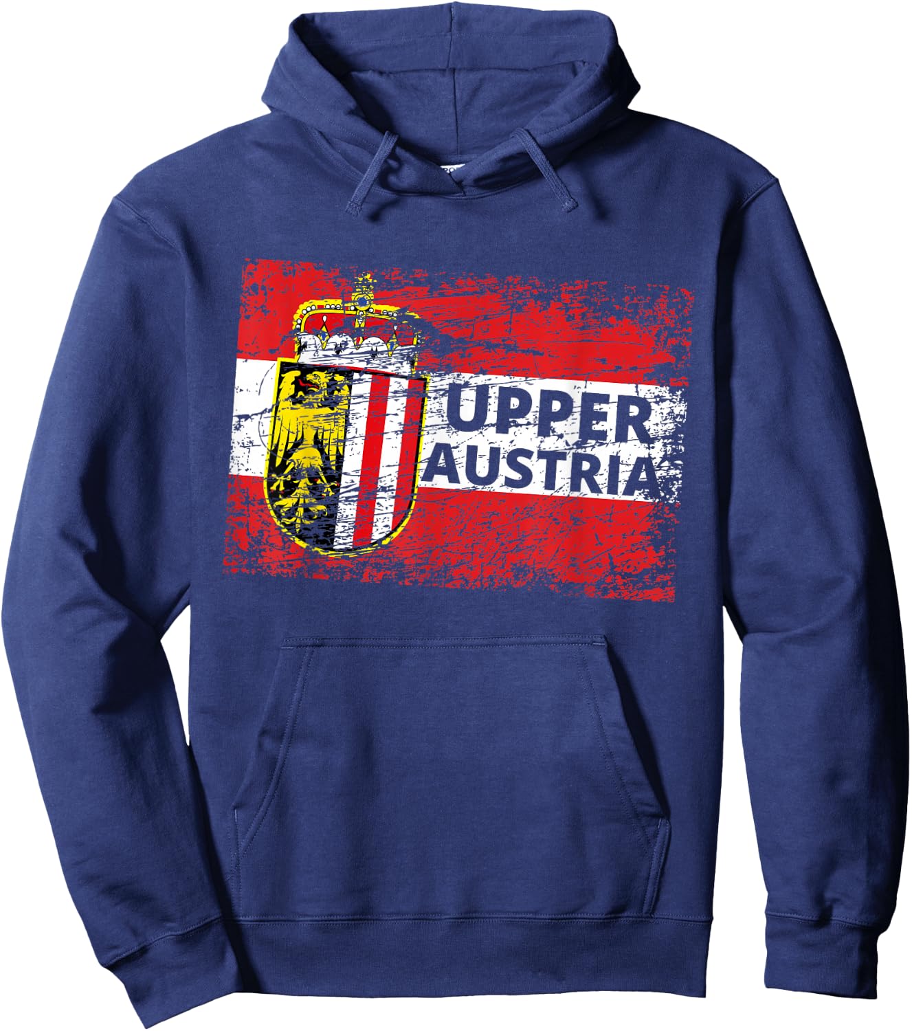 Oberösterreich Oberösterreicher/in Österreich Stolz OÖ , black Hoodie - Hoodie | Navy
