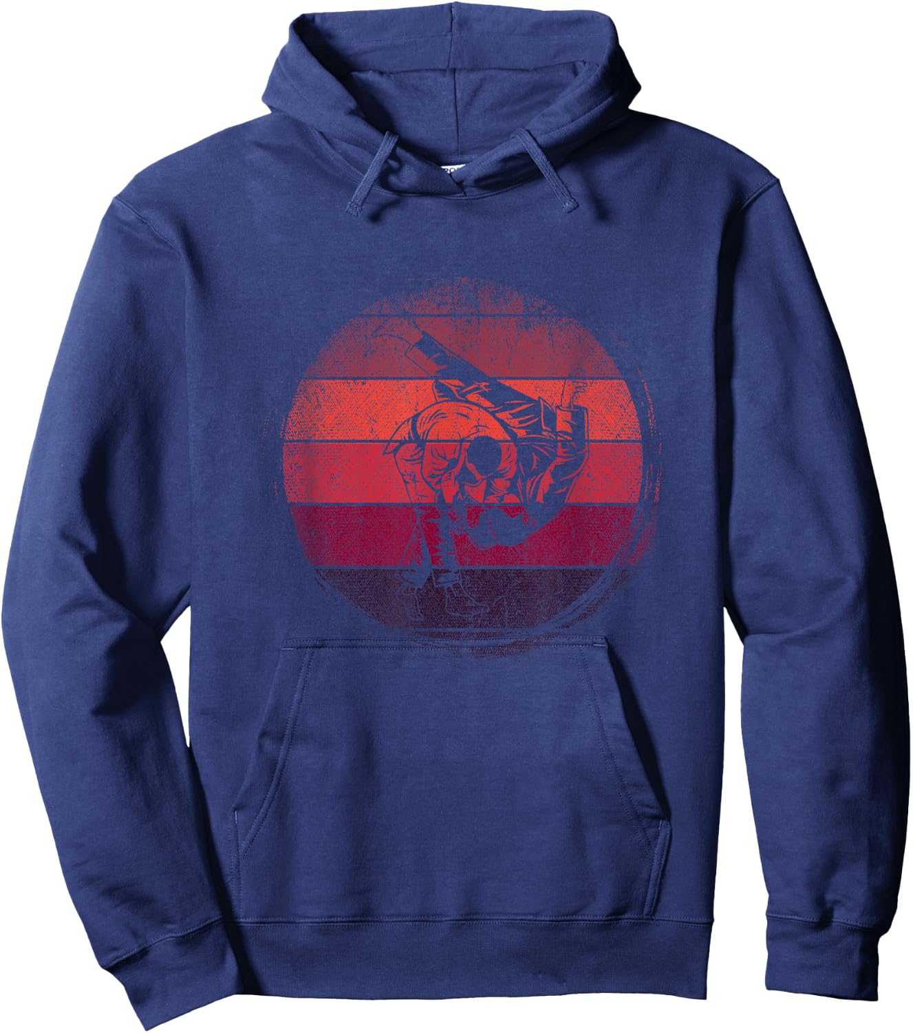 Distressed Judo Hoodie - Hoodie | Navy