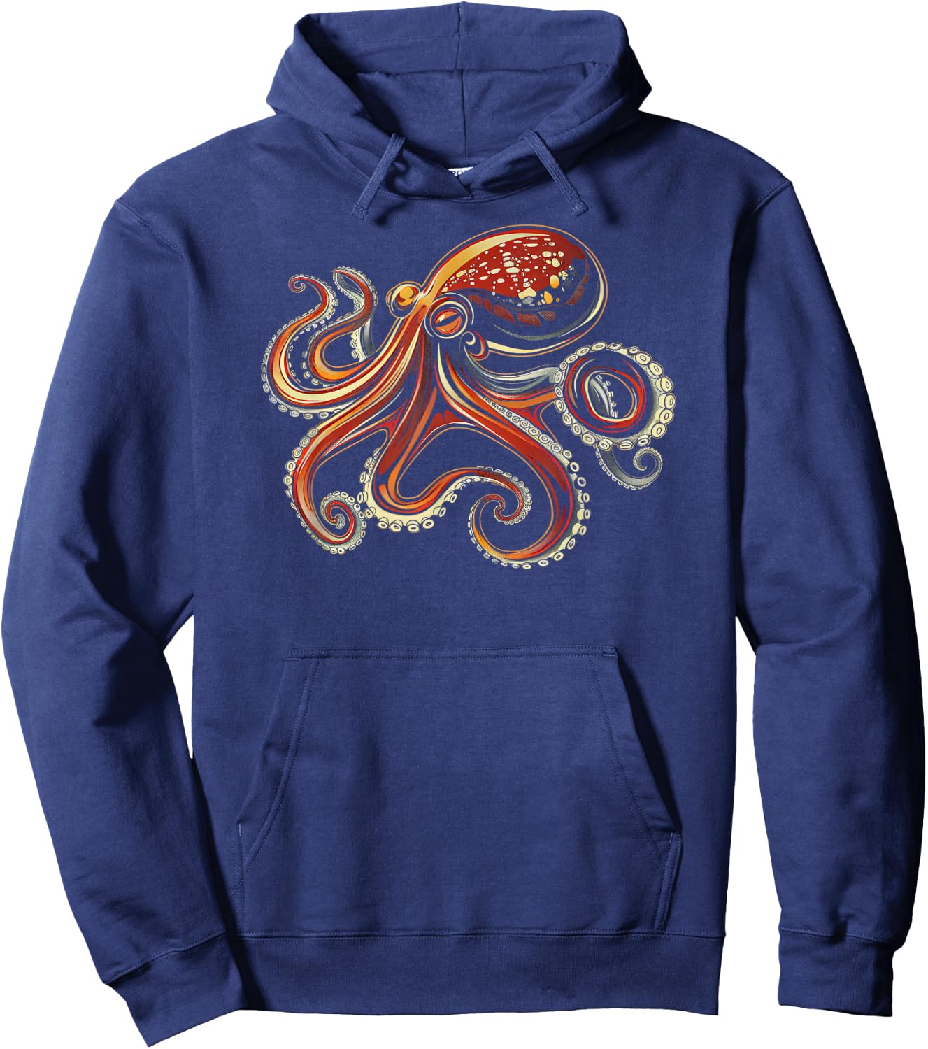 Octopus Shirt / Pathways Hoodie - Hoodie | Navy