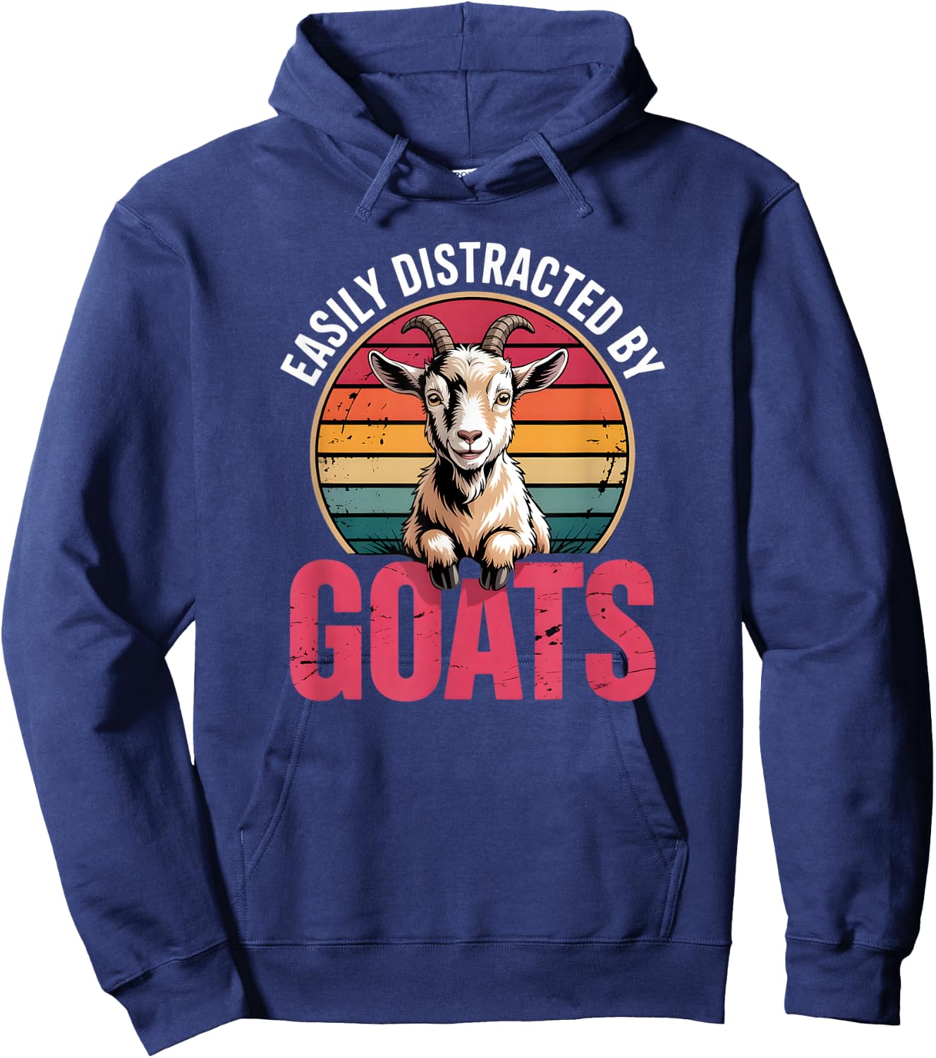 Goat Hoodie - Hoodie | Navy