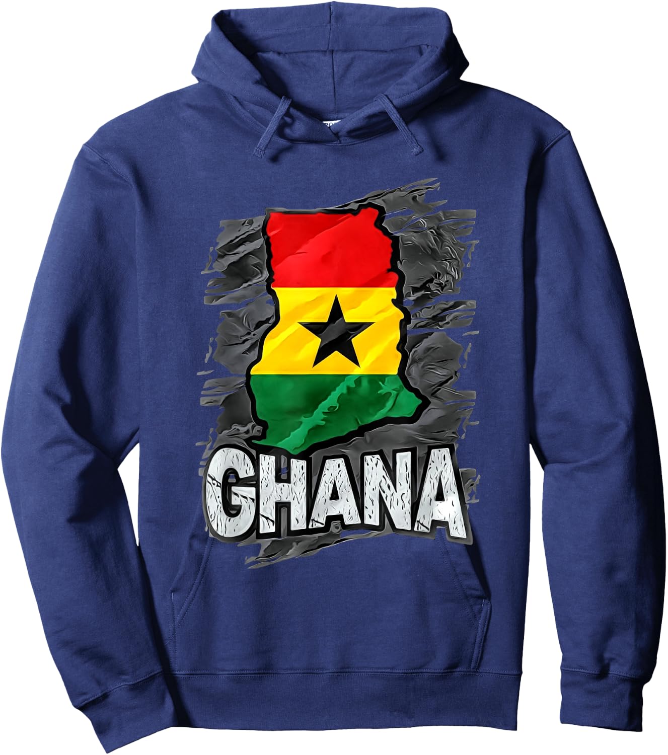 Ghana Hoodie - Hoodie | Navy