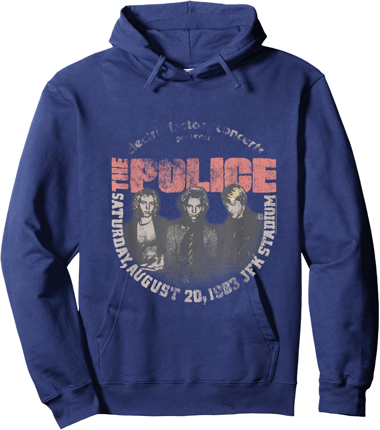 JFK Stadium 1983 Hoodie - Hoodie | Navy