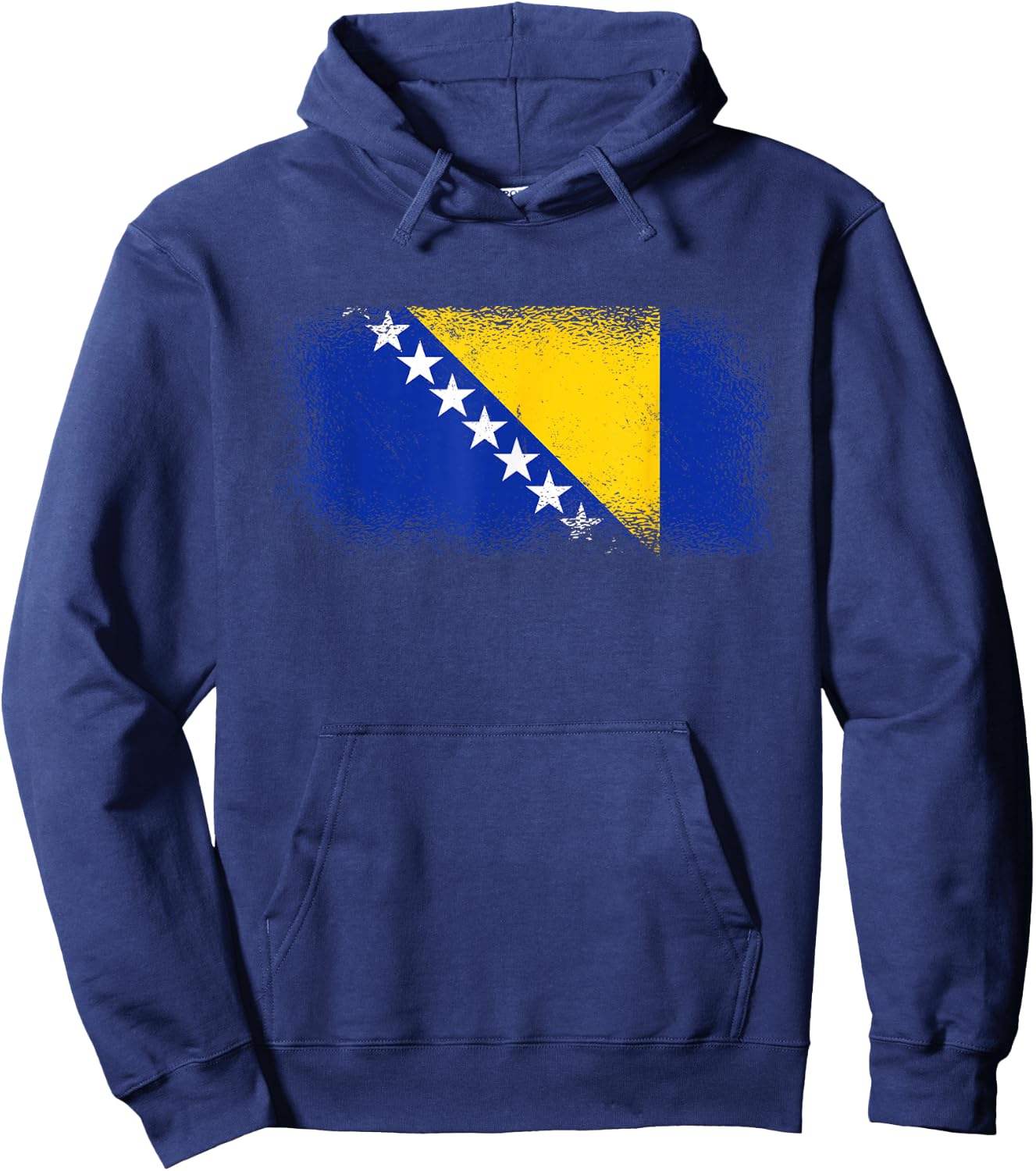 Bosnische Flagge Bosnien und Herzegowina Hoodie - Hoodie | Navy