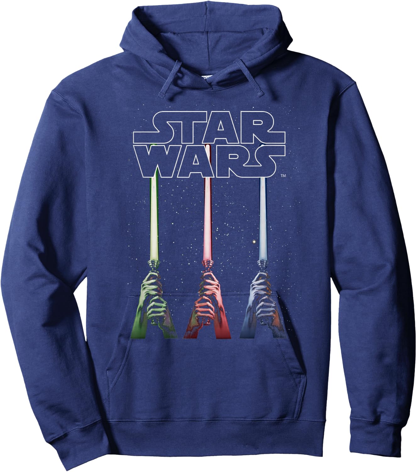 Star Wars Lightsabers , black Hoodie - Hoodie | Navy
