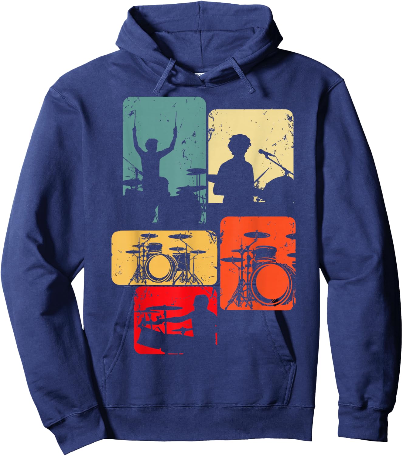 Drummer Children's Boys' , black Hoodie - Hoodie | Navy
